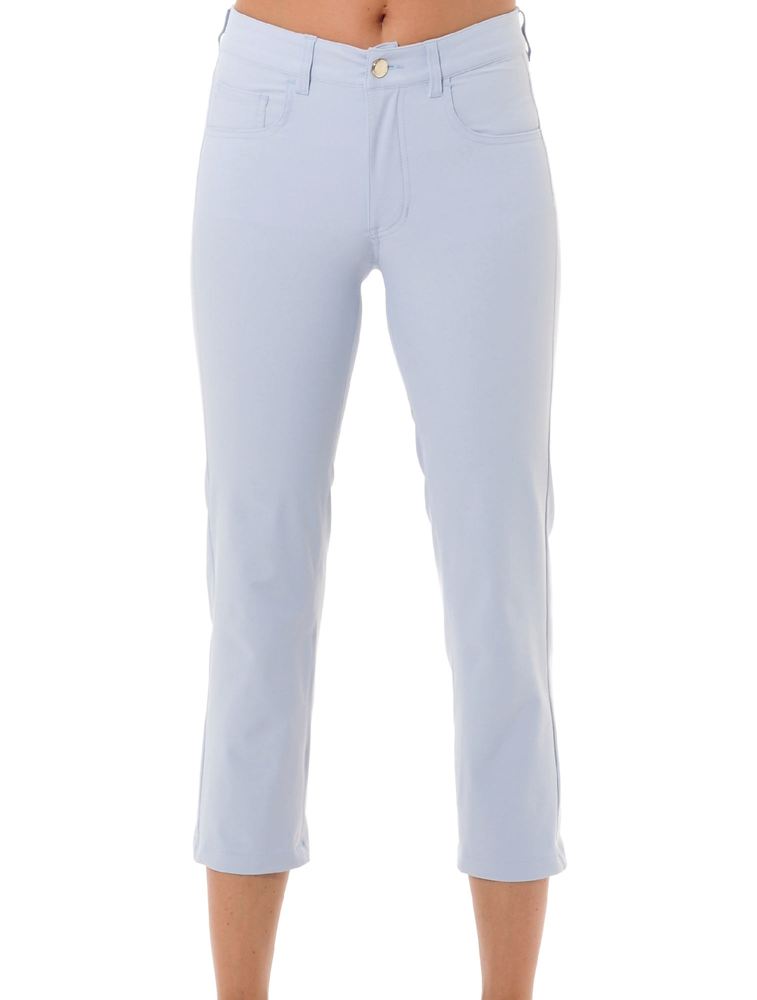 4way stretch cropped straight cut pants cloud 
