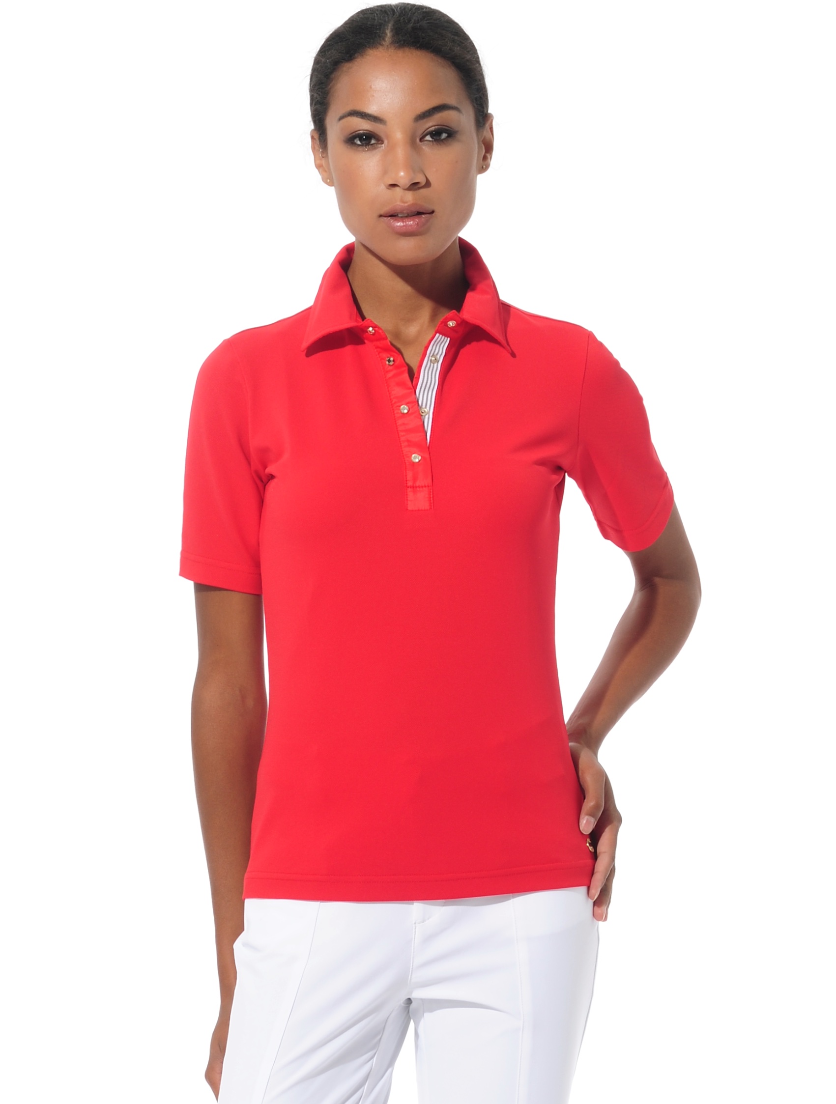 Piqué Golf Poloshirt red