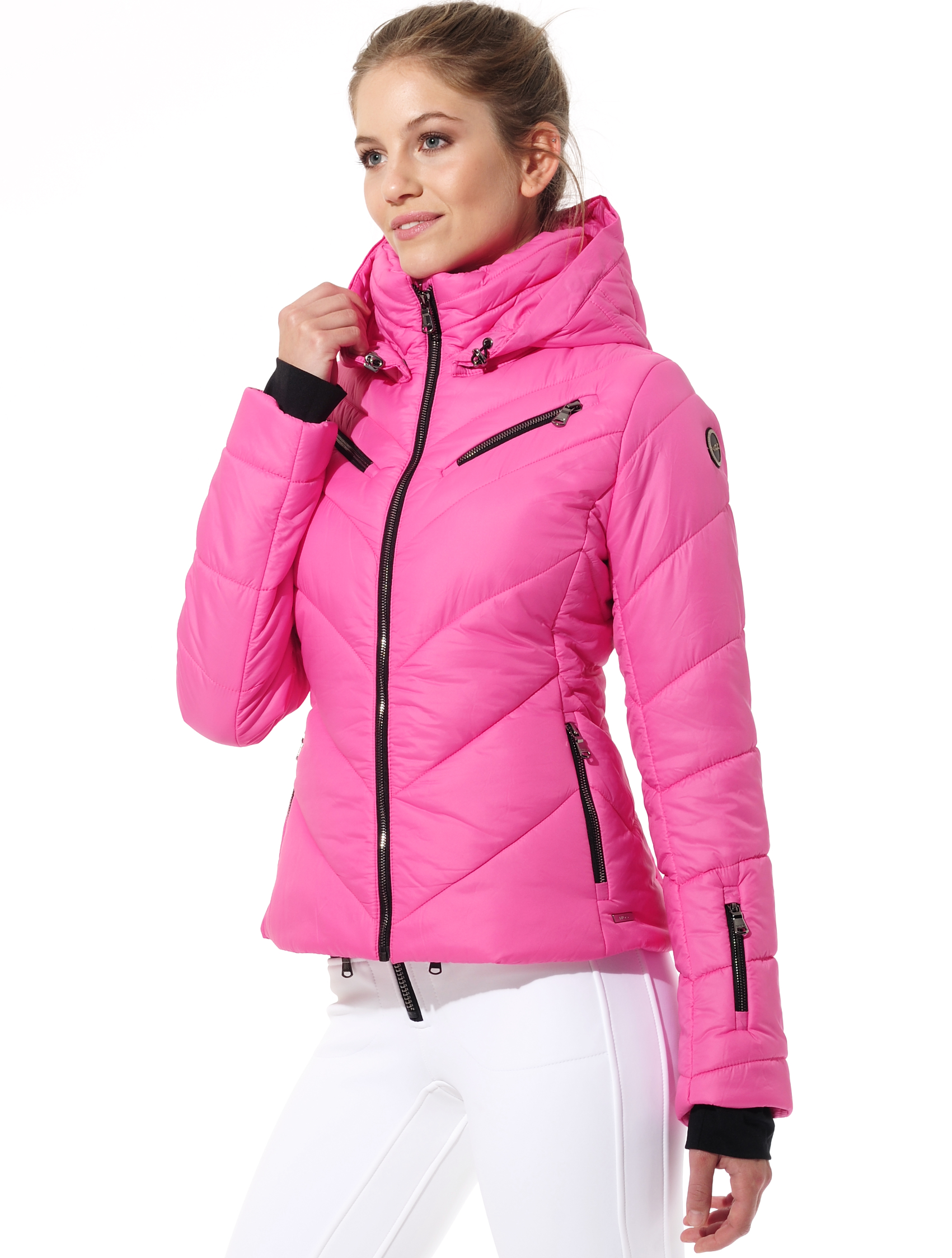 ski jacket fuchsia 