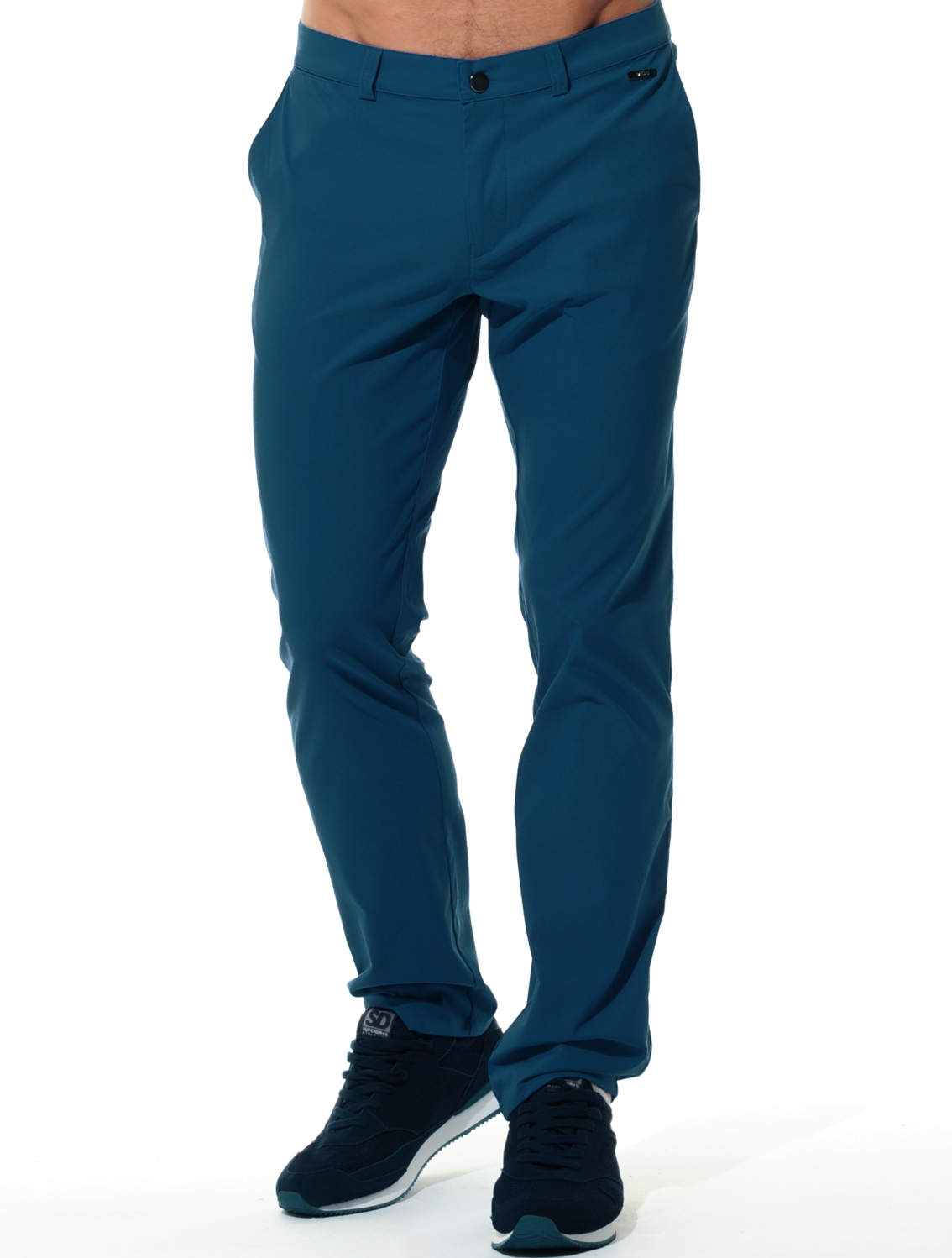 4way Stretch Chino petrol