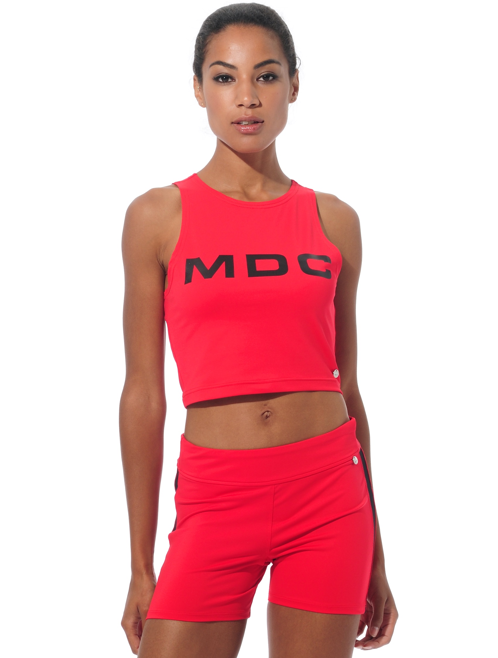 Meryl Crop Top red