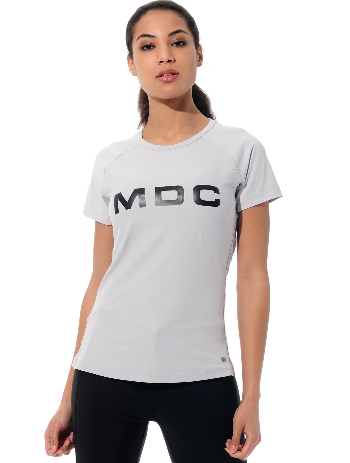 Meryl t-shirt silver 