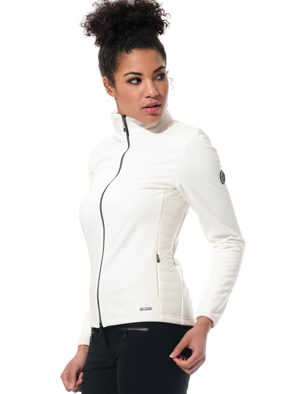 Power Stretch Jacke creamy