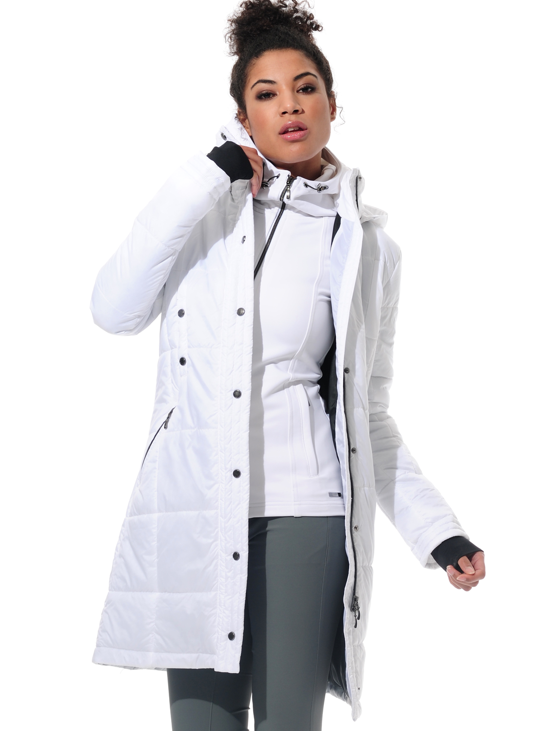 parka white 