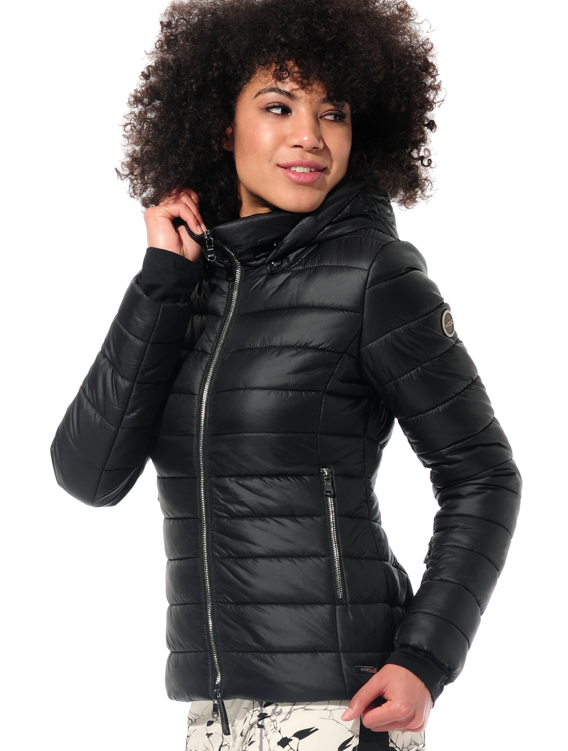 ski jacket black 