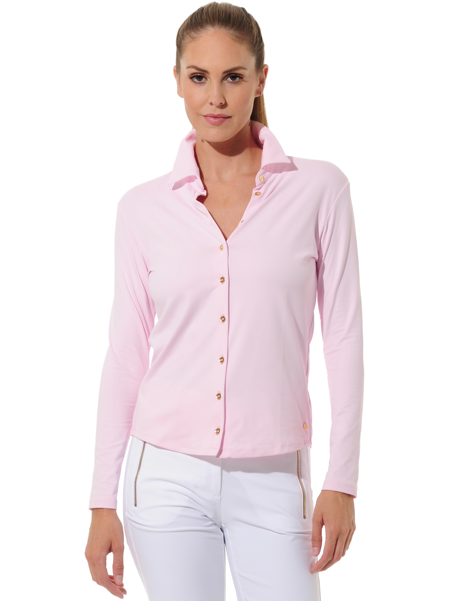 Jersey Golf Poloshirt macaron