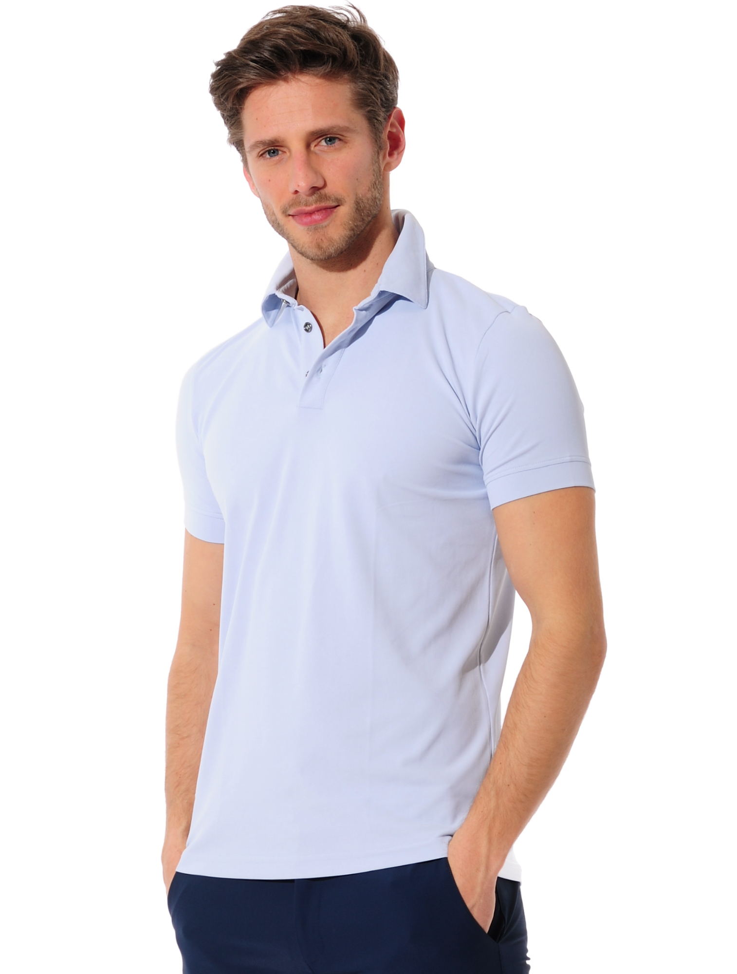 Piqué Golf Poloshirt cloud