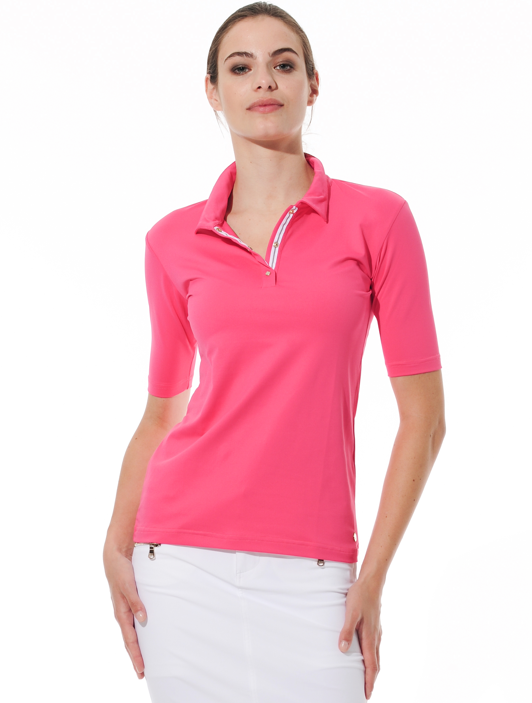 Meryl polo shirt flamingo 