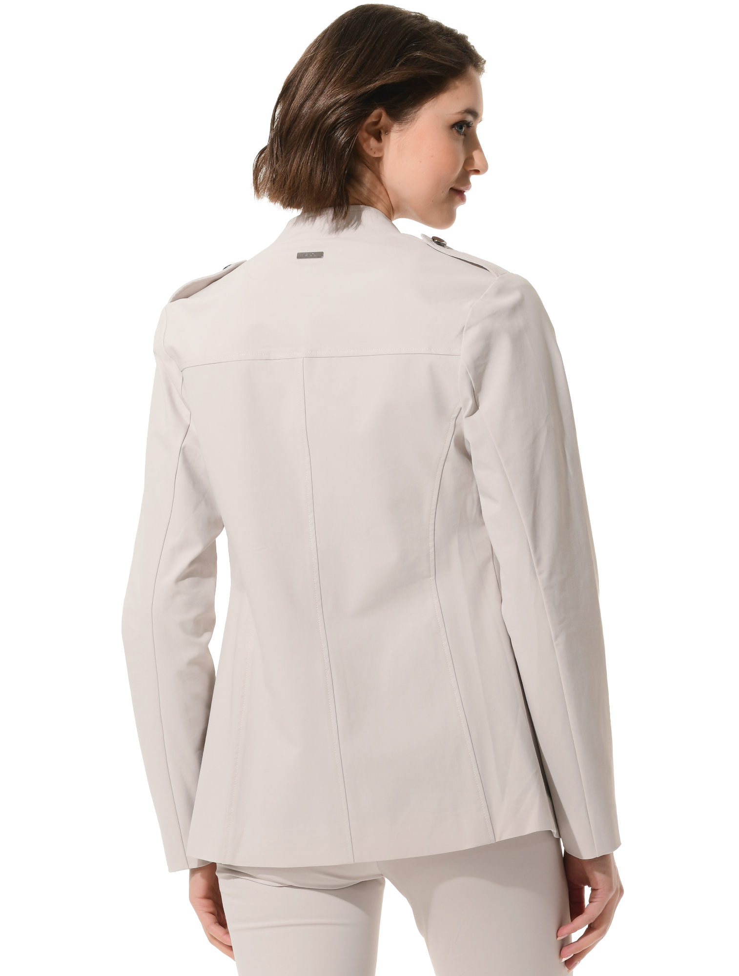 4way stretch jacket linen 