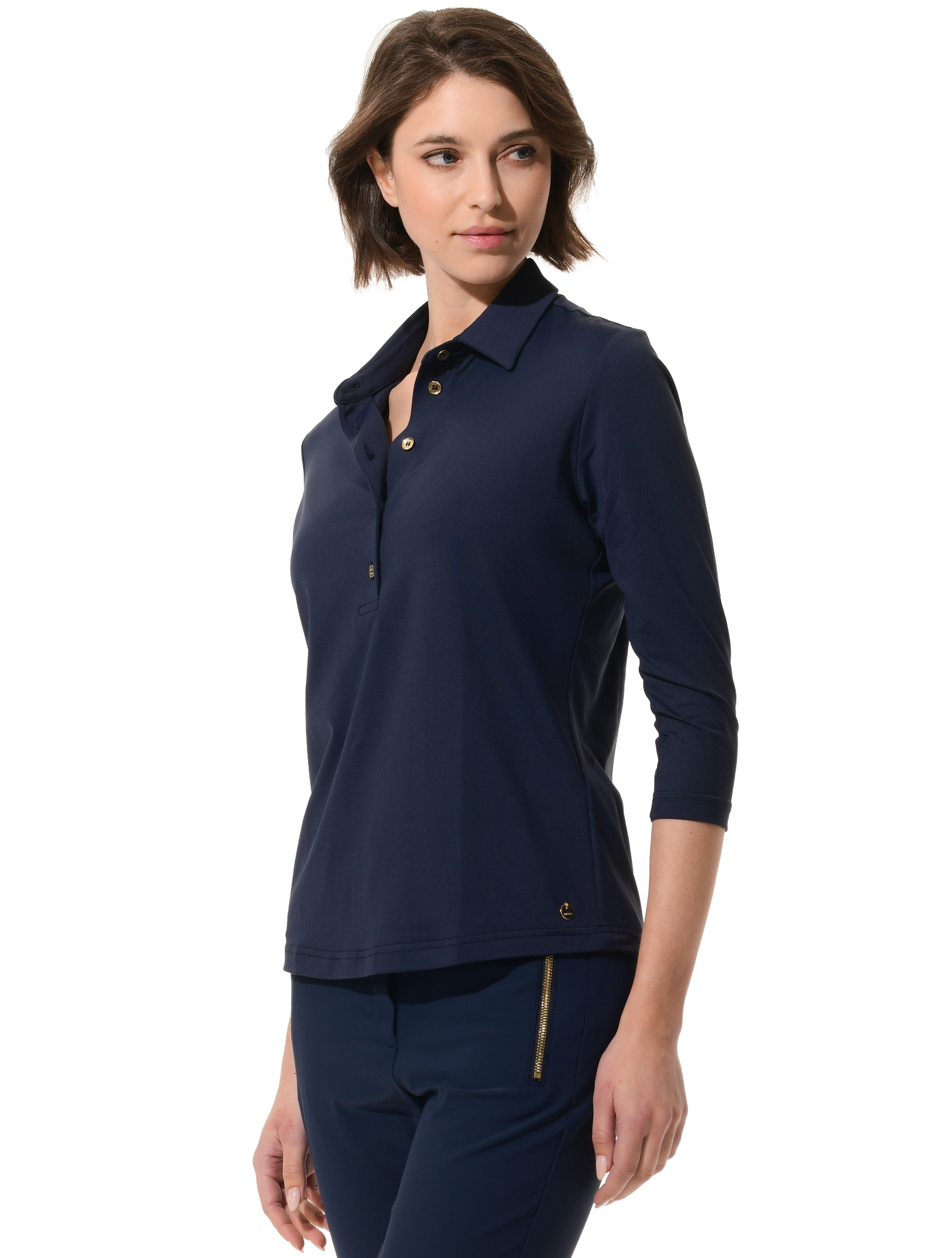 Jersey Golf Poloshirt navy