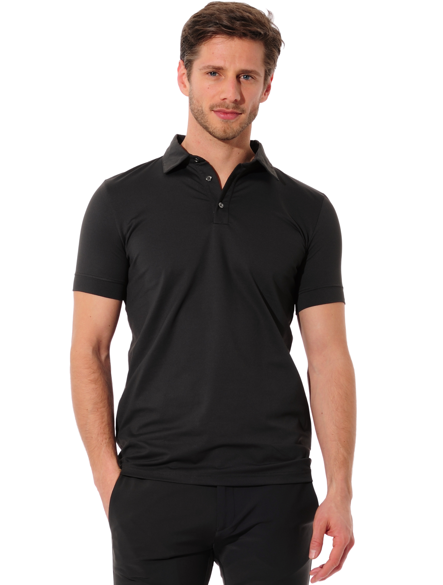 Jersey Golf Poloshirt lava