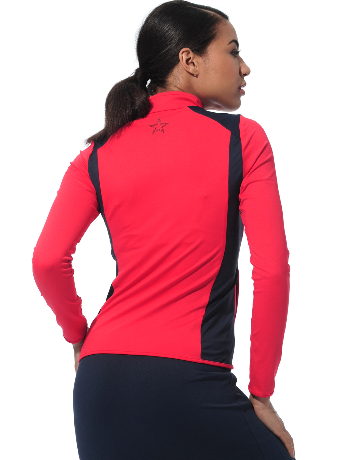 Meryl jacket red/navy 