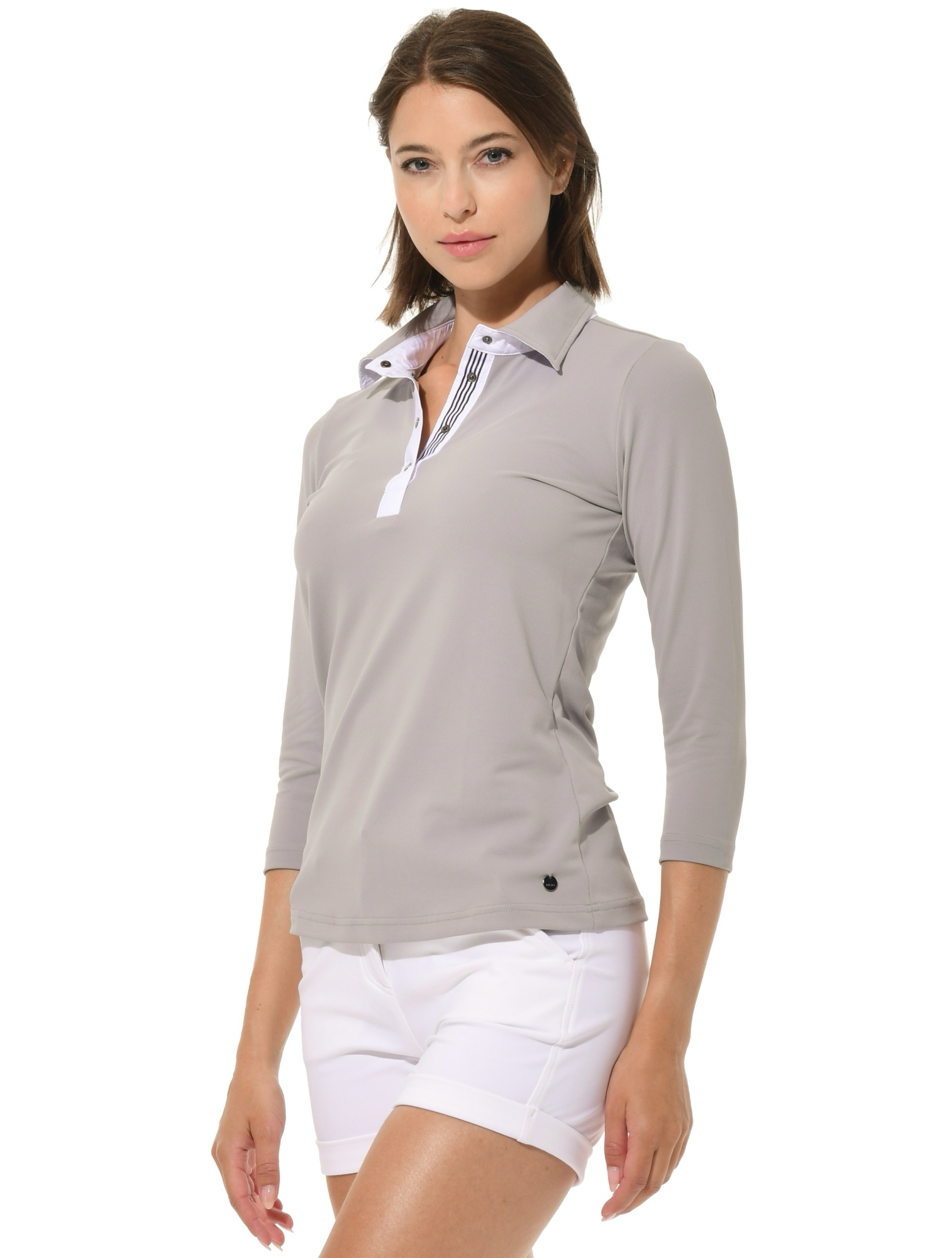 Piqué Golf Poloshirt grey
