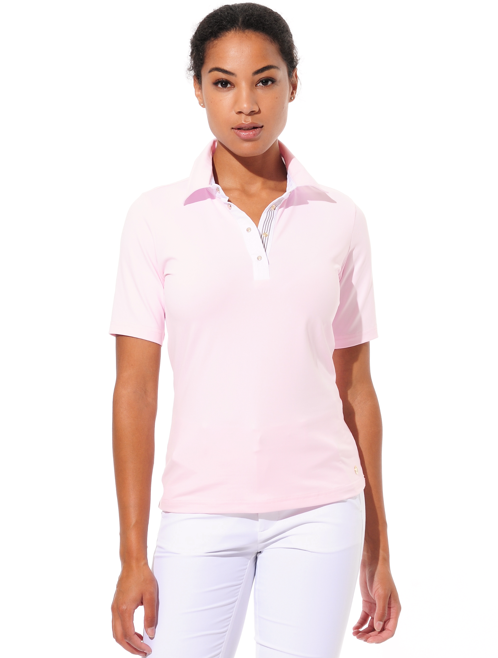 Jersey golf polo shirt macaron 