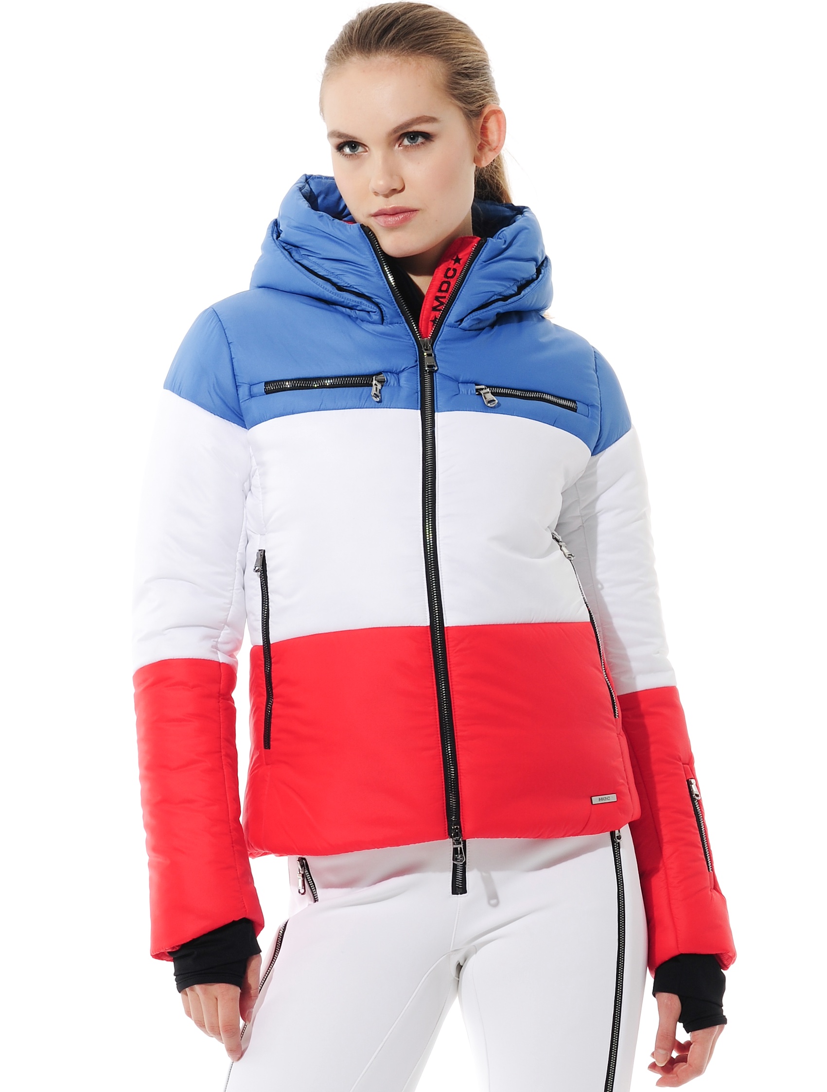 ski jacket red/white/ibiza 