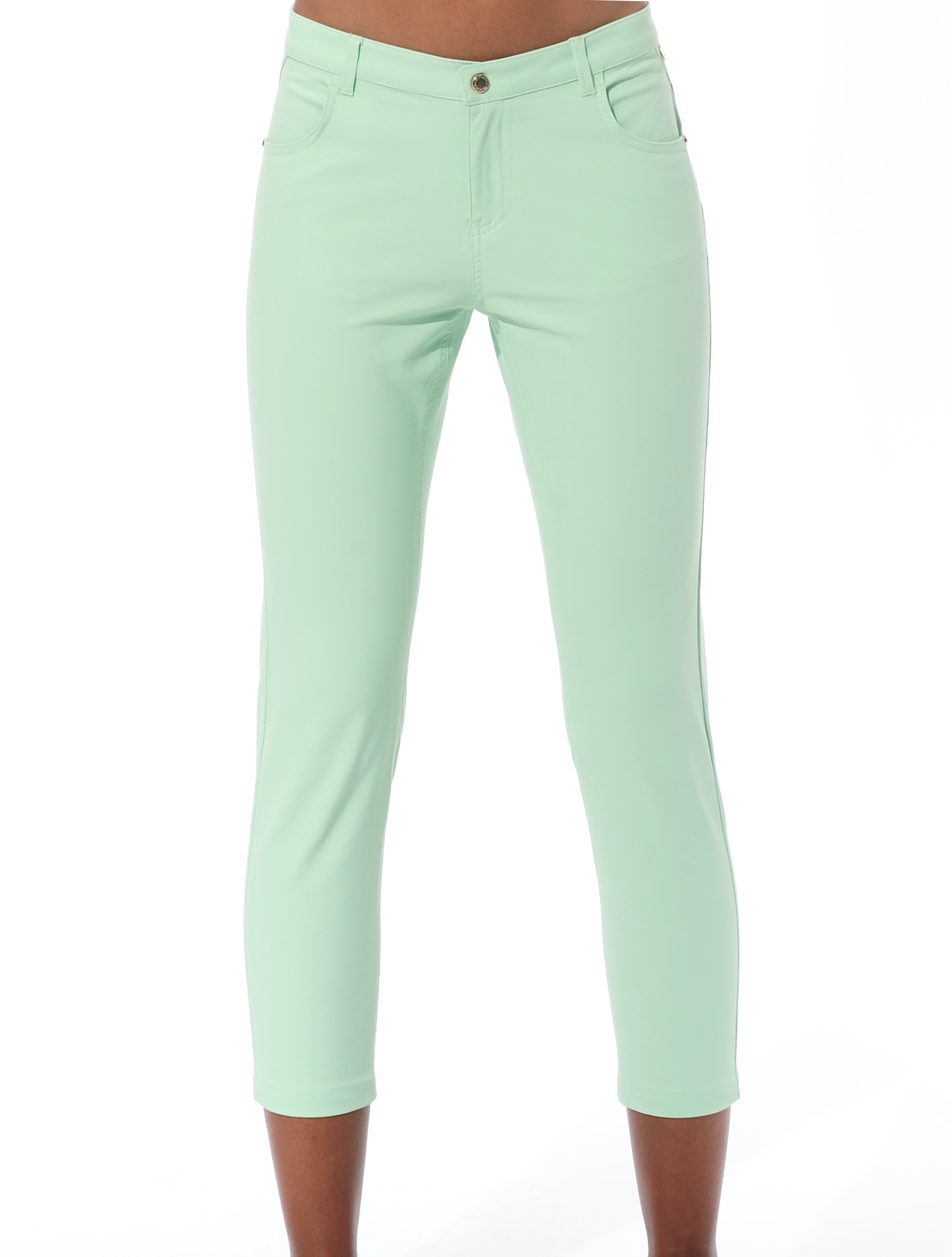 4way Stretch Cropped 5pockets neo mint