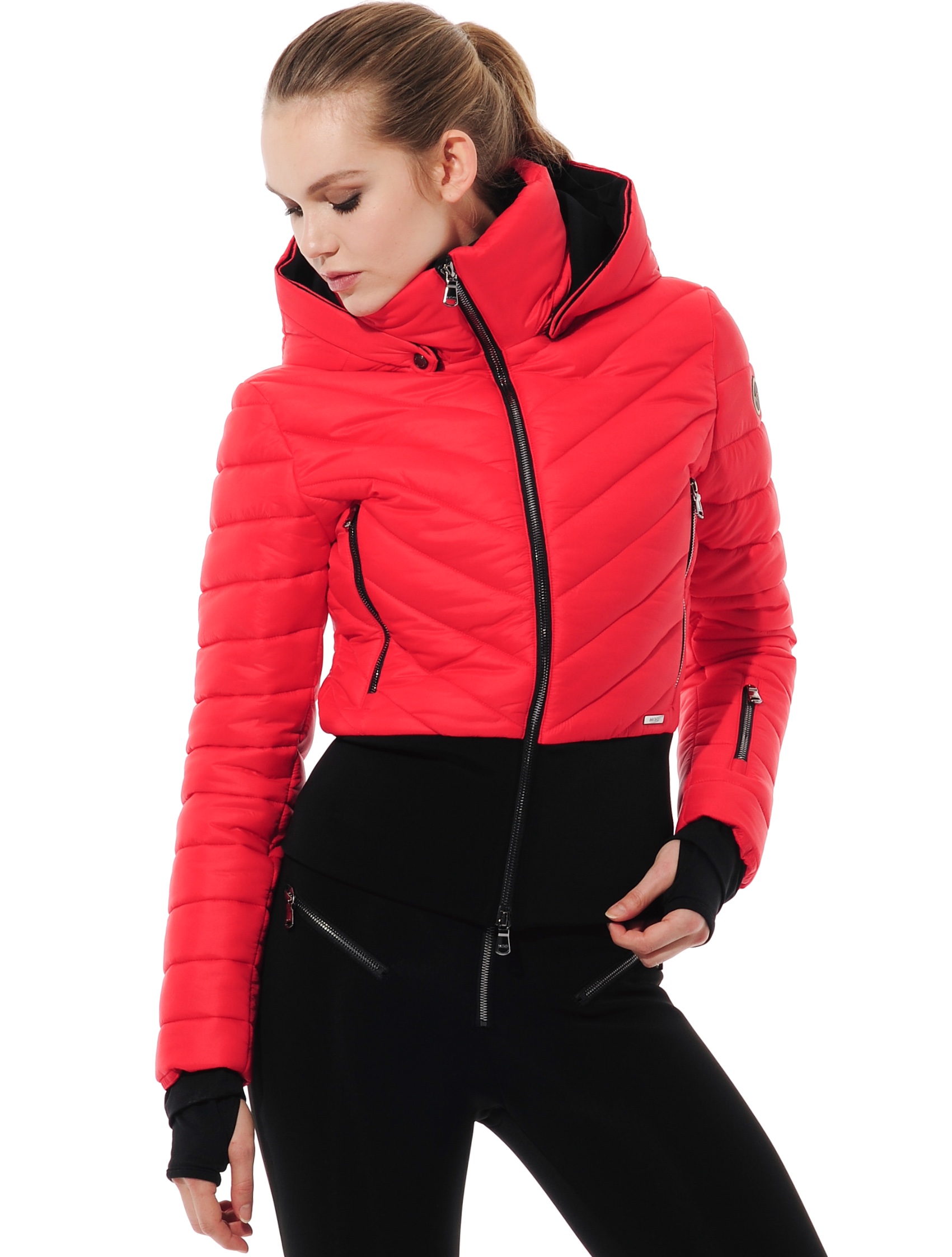 ski jacket red 