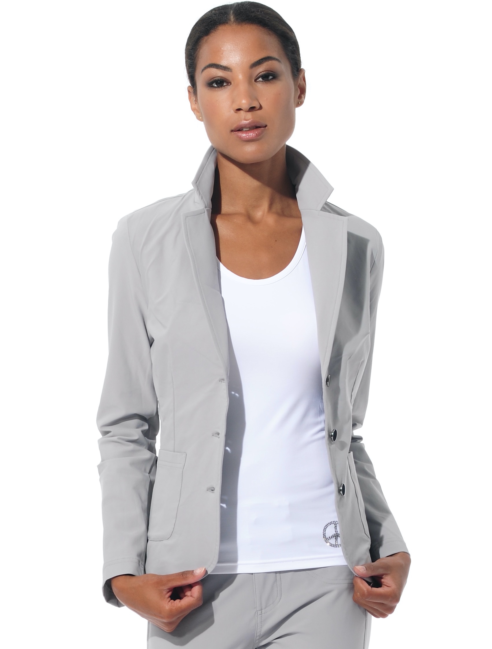 4way Stretch Blazer grey