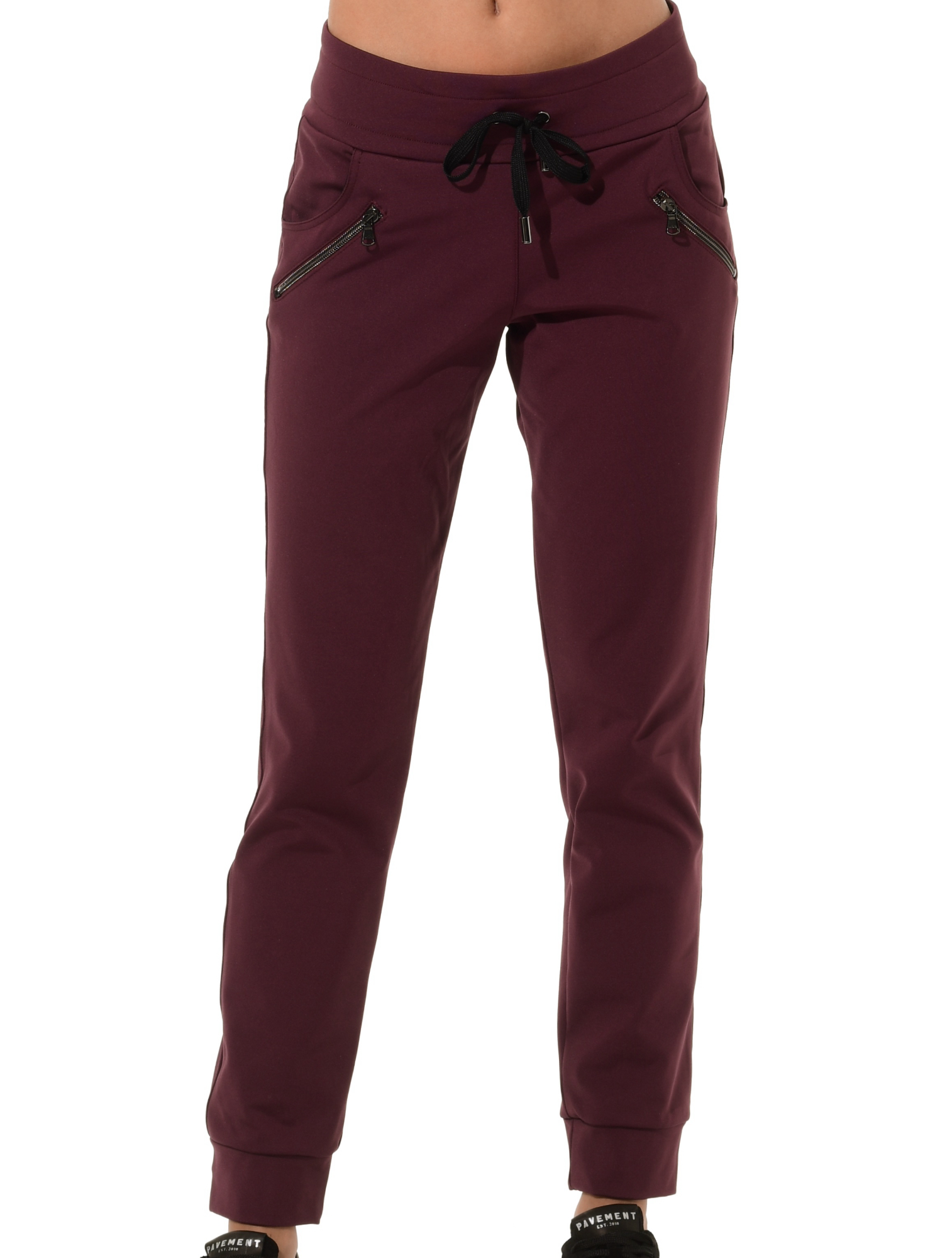 Softex Travel Pants burgundy