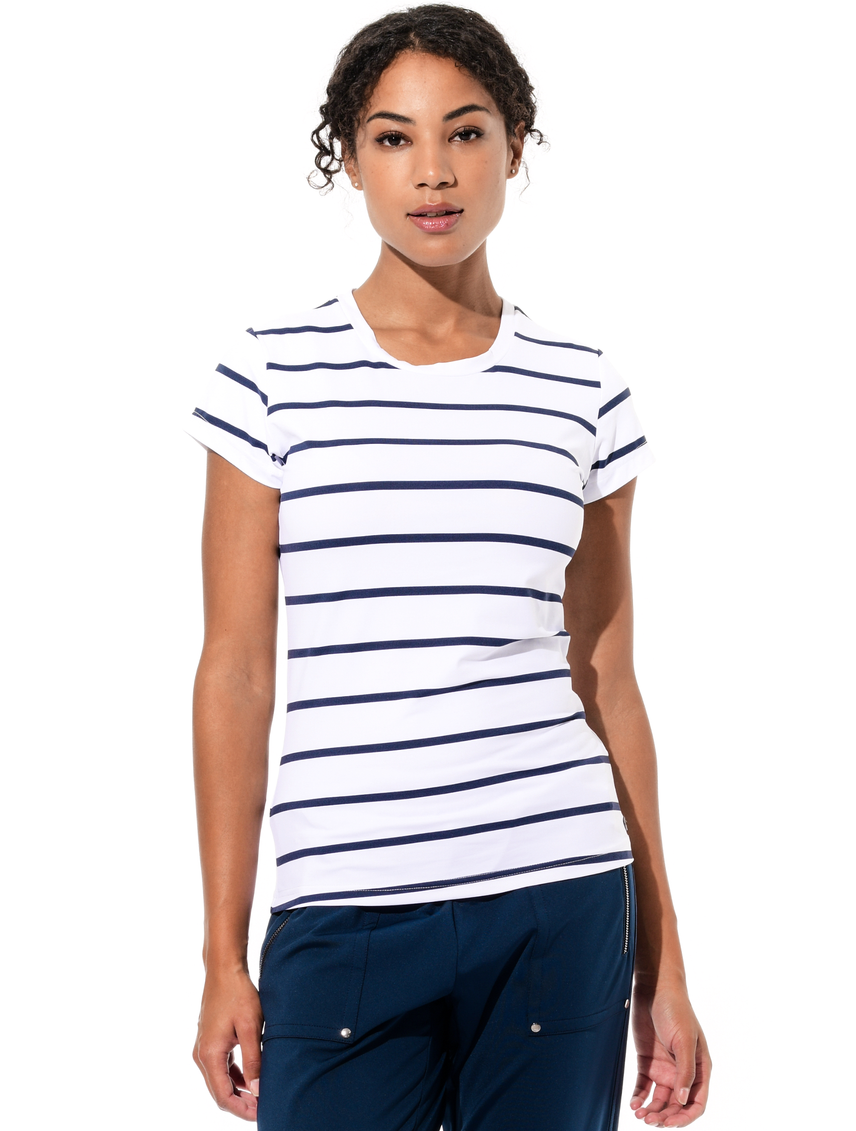 Sailor print t-shirt navy 