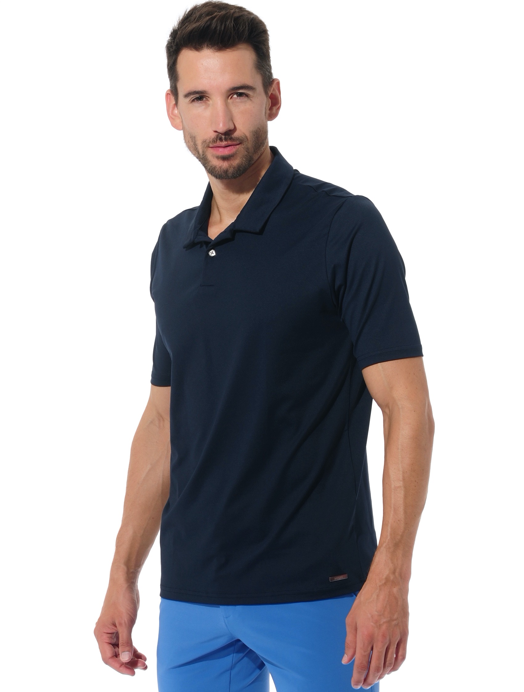 golf polo shirt night blue 