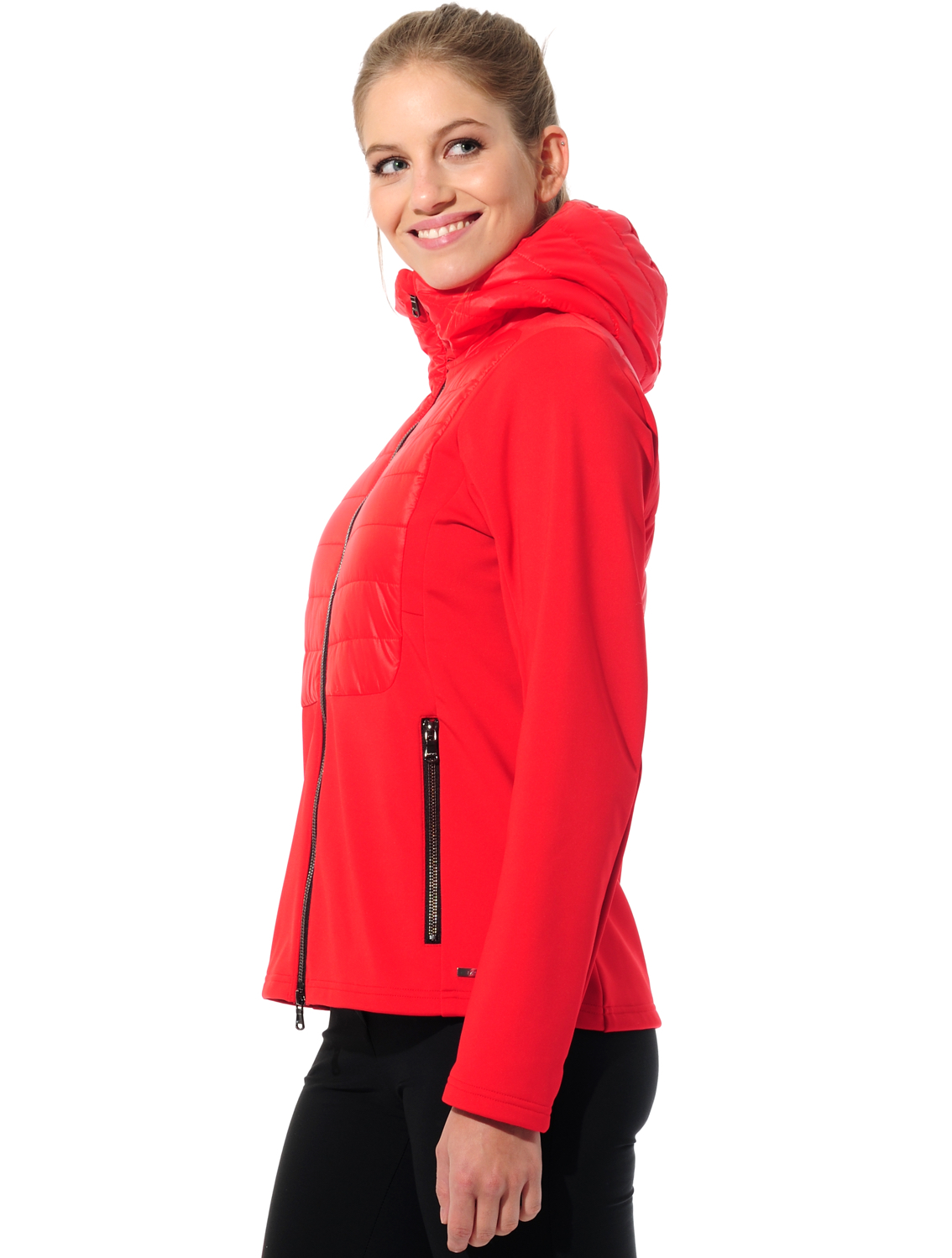 power stretch jacket red 