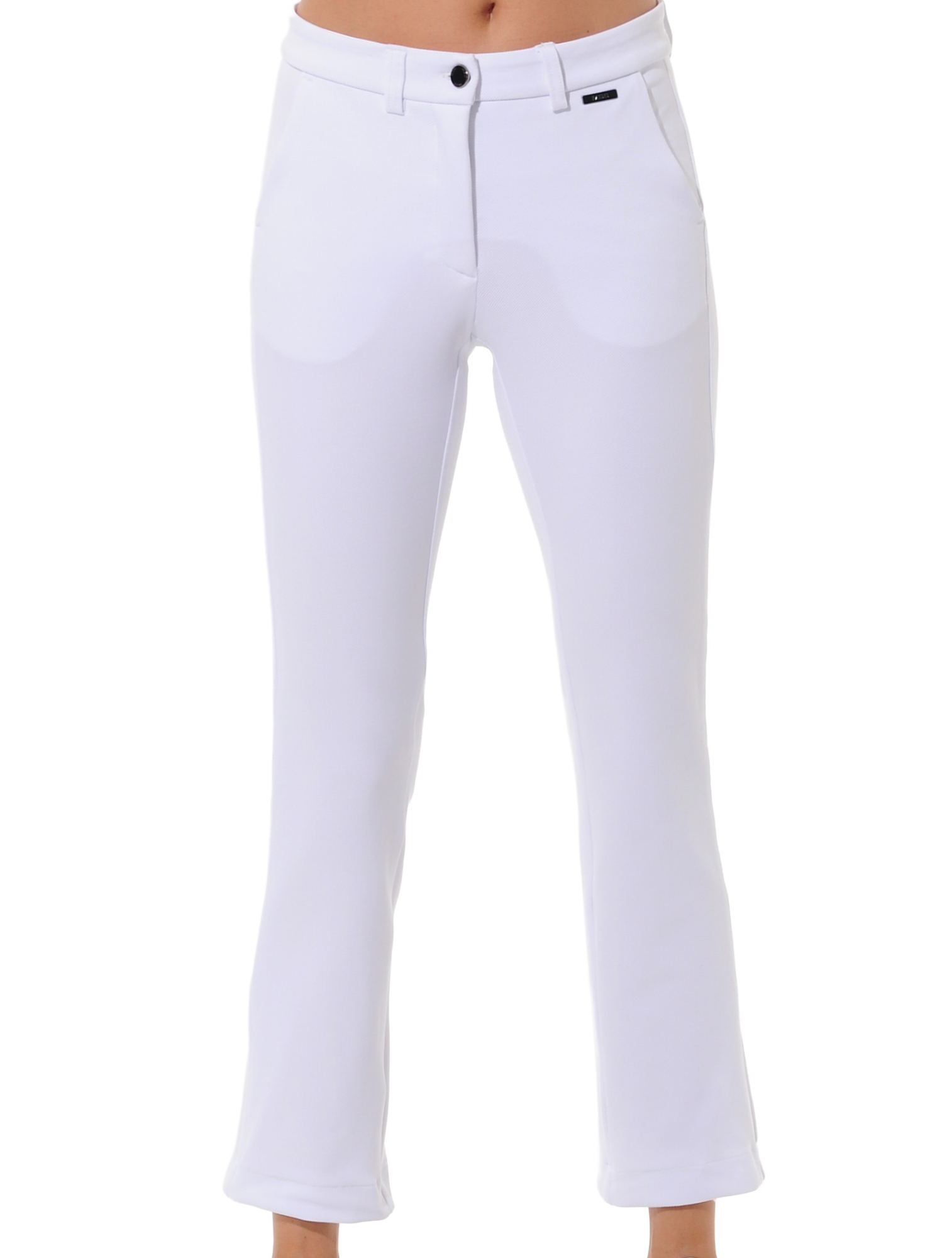 Cord Stretch Chinos white