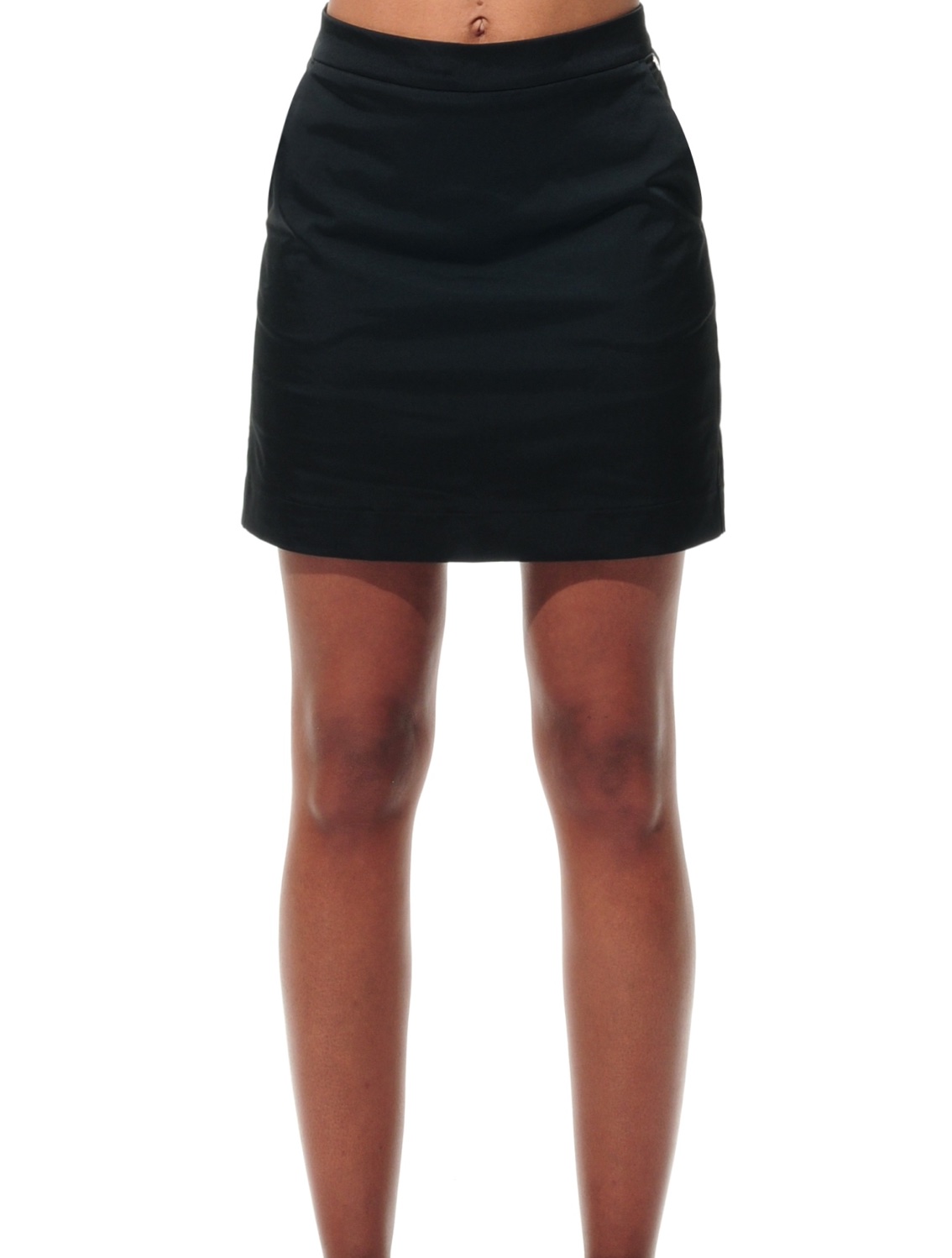 Shiny Stretch Golf Skort black