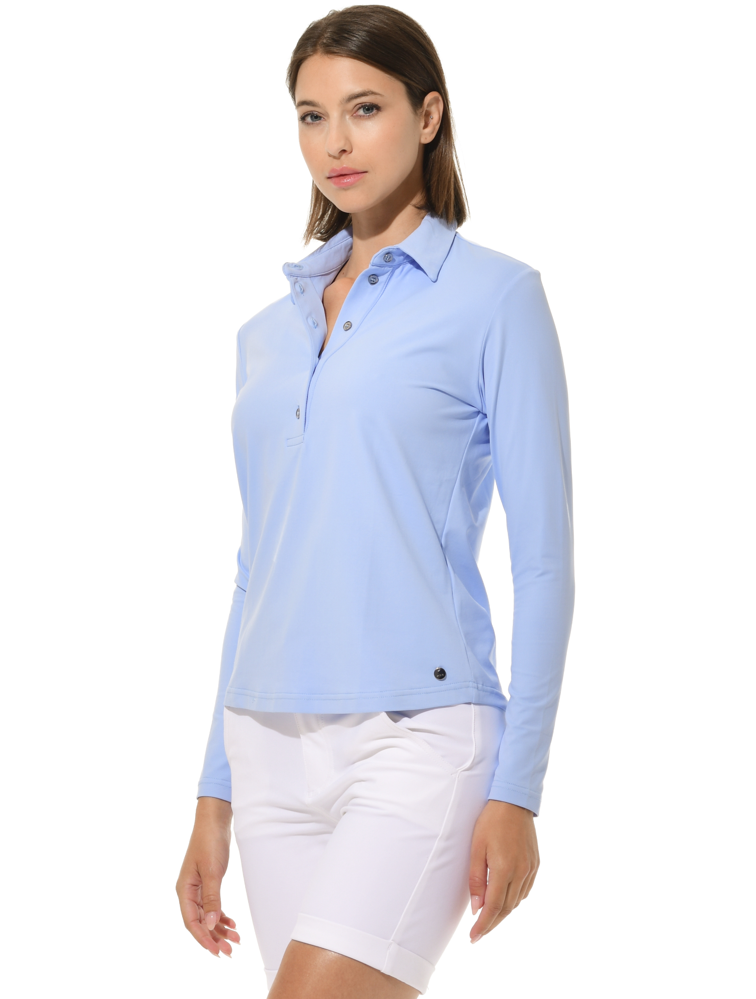 Jersey Golf Poloshirt cornflower