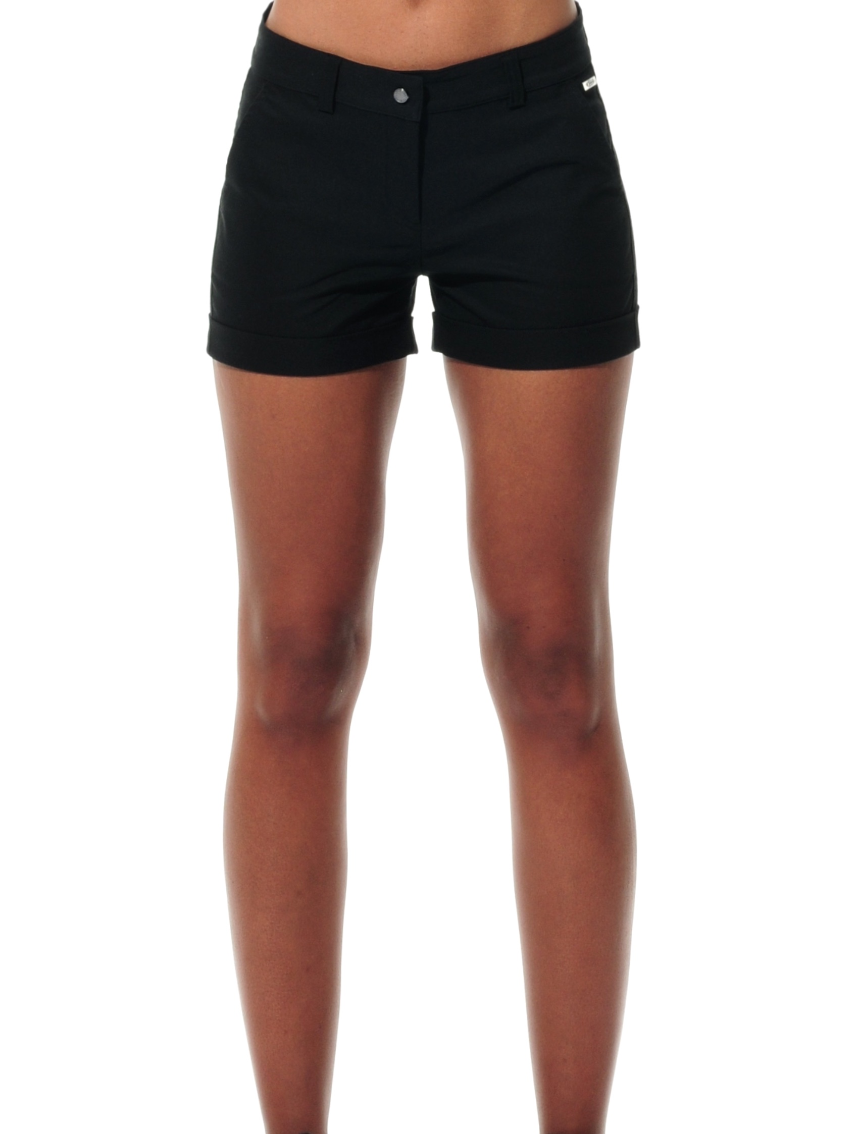 light stretch short shorts black 