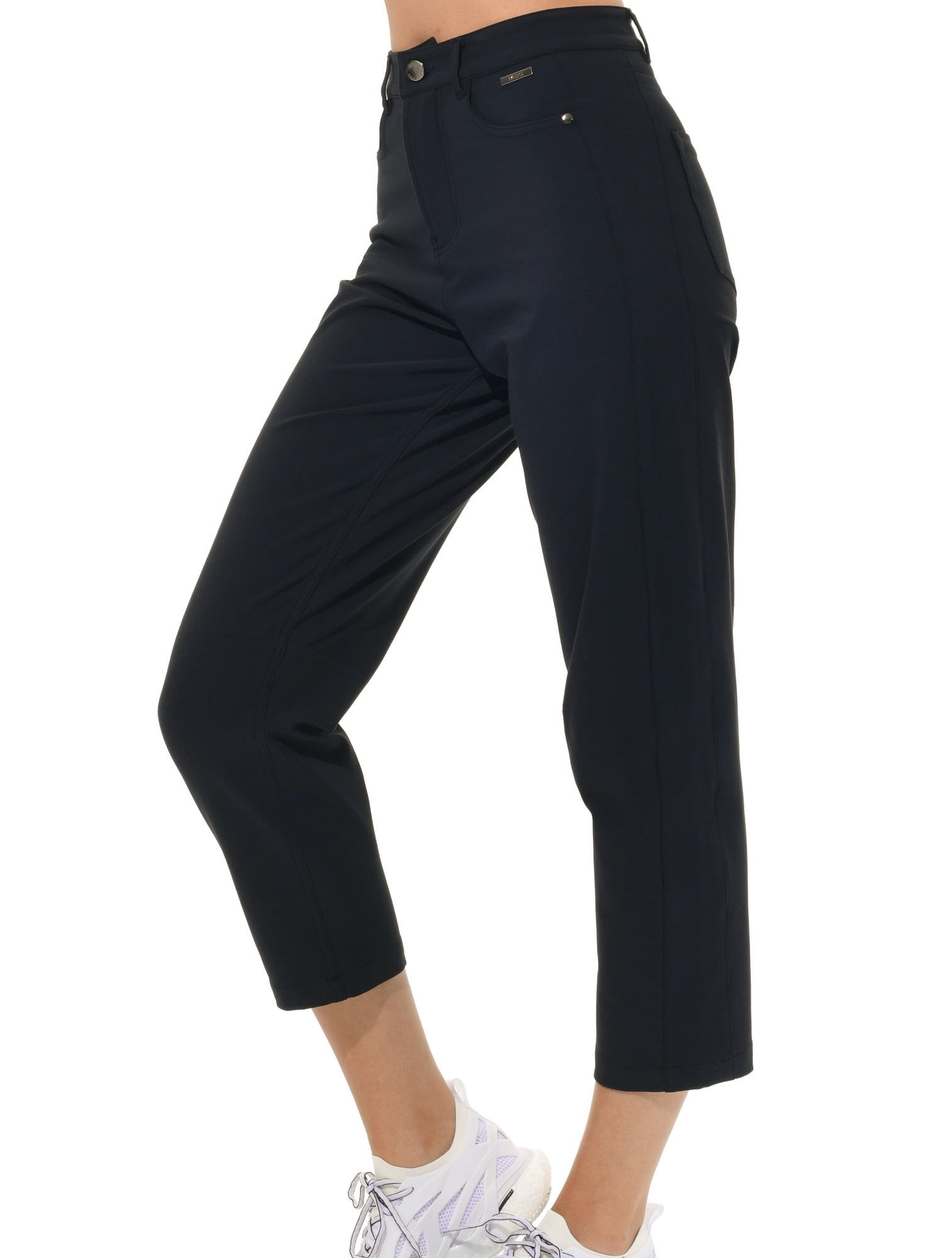 Bi-Stretch Gabardine Barrel Pants night blue