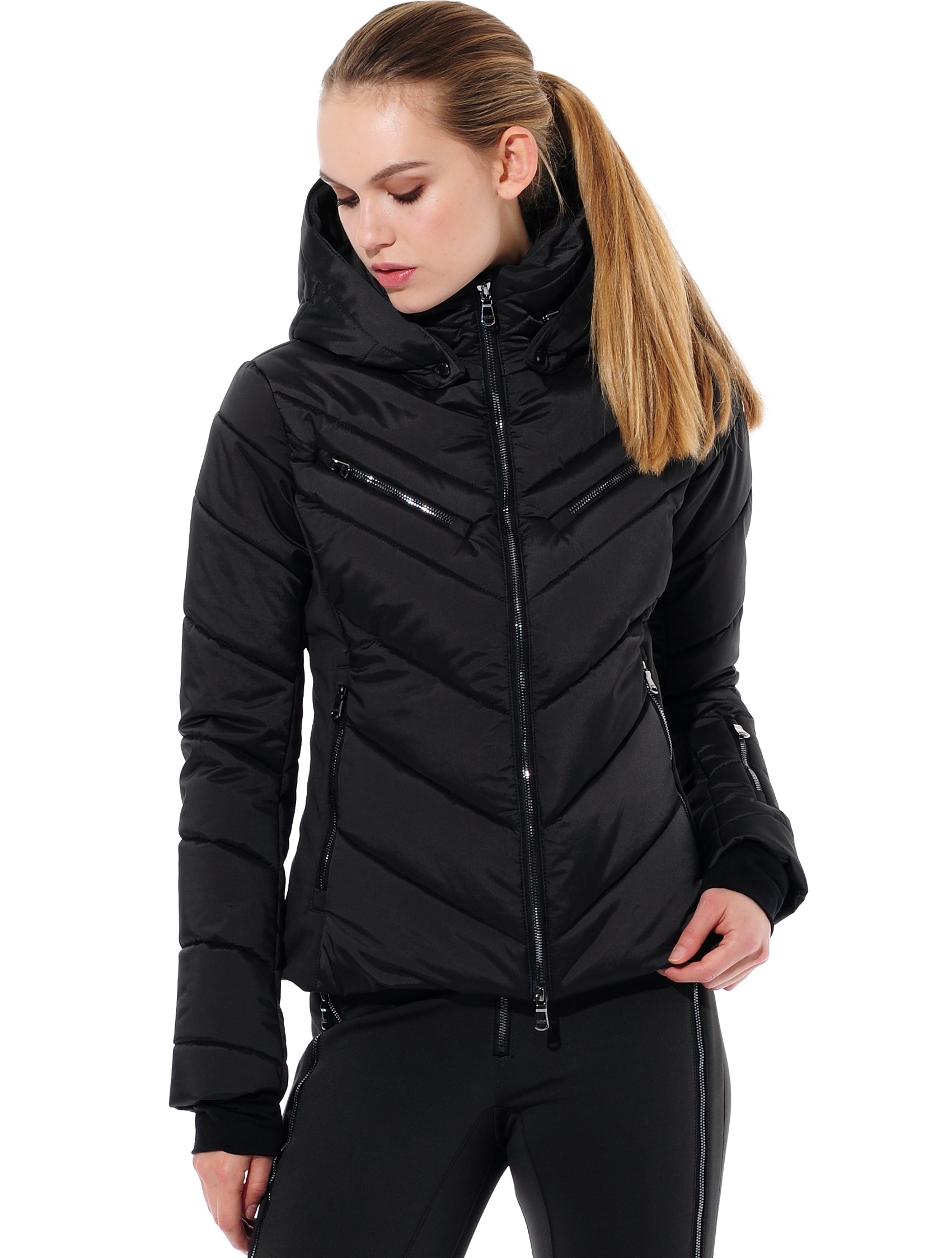 stretch ski jacket lava 