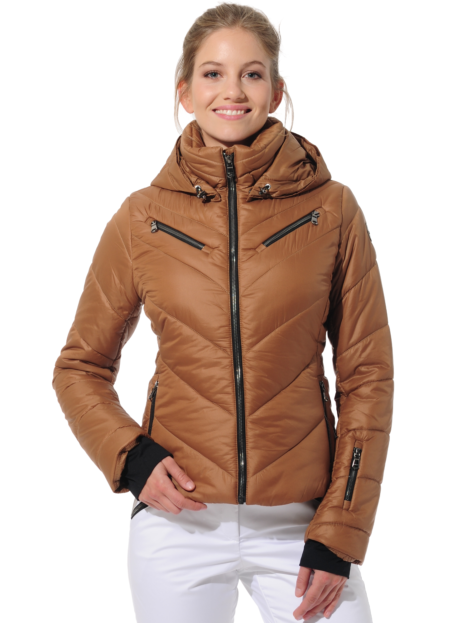 ski jacket ocre 