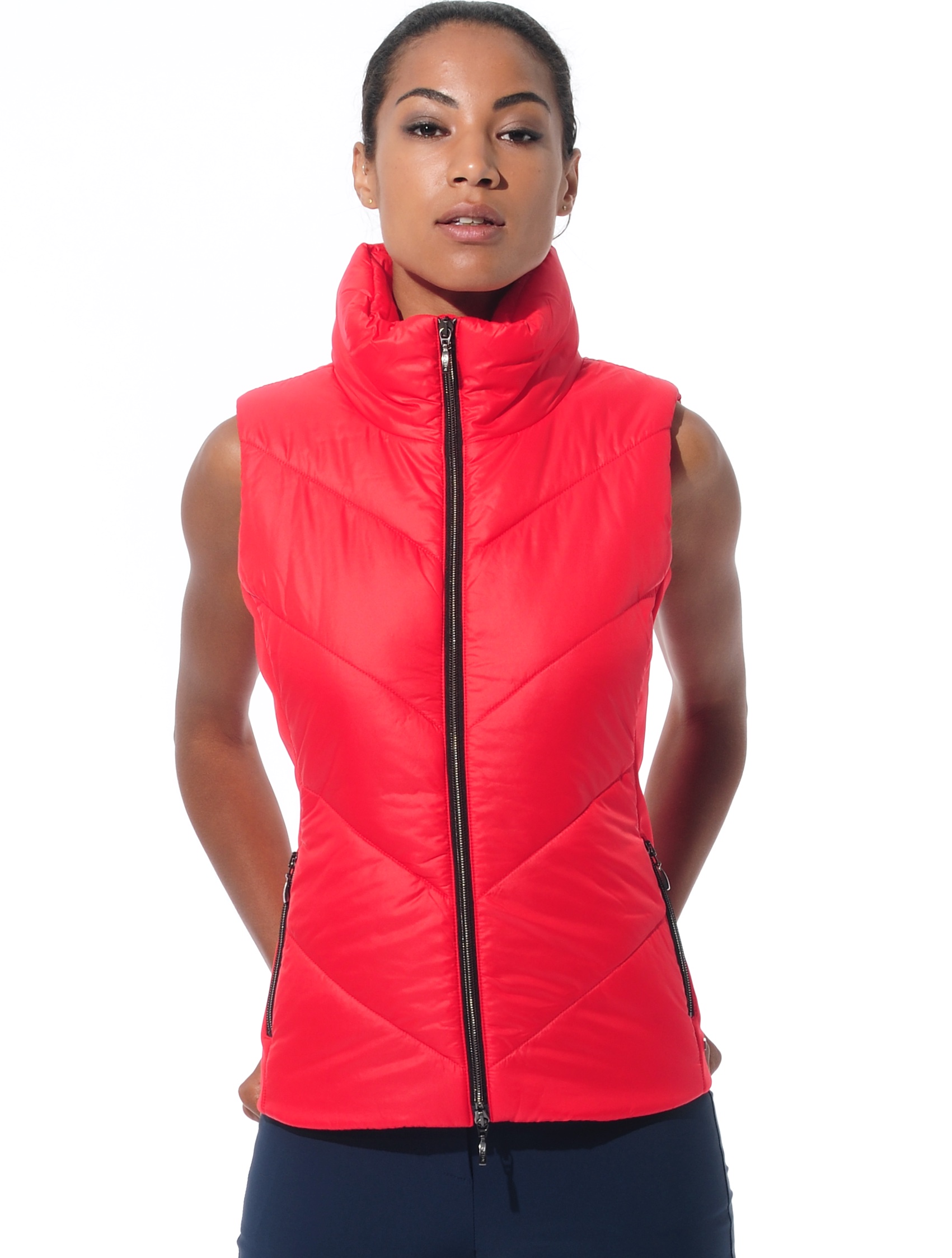 power stretch vest red 