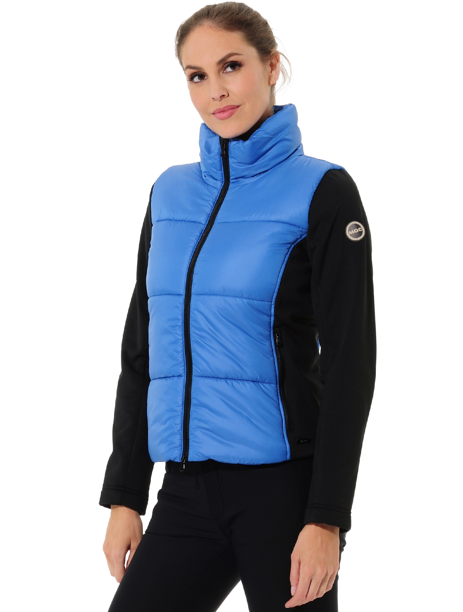 power stretch hybrid jacket ibiza/black 