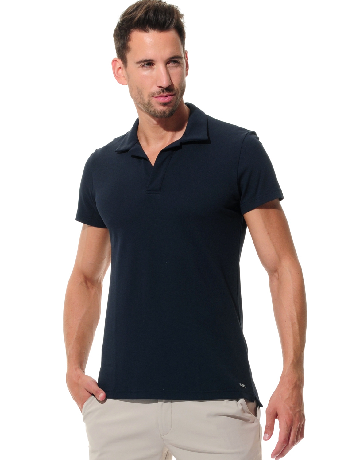 Piqué Golf Poloshirt night blue