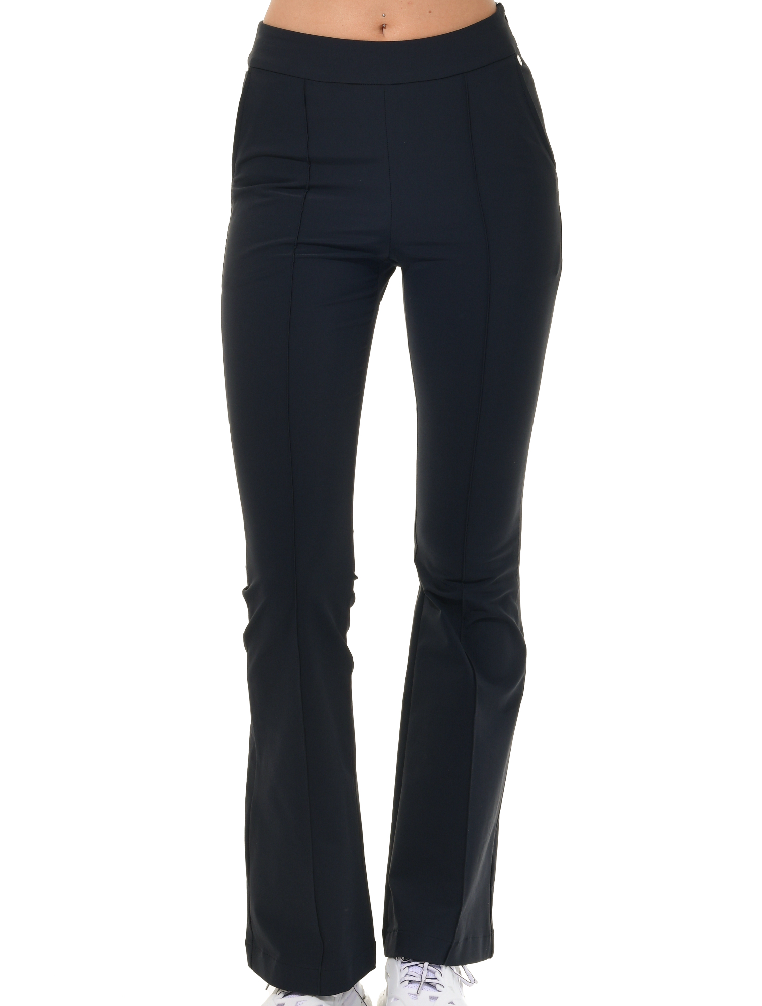 4way Stretch Flared Pants night blue