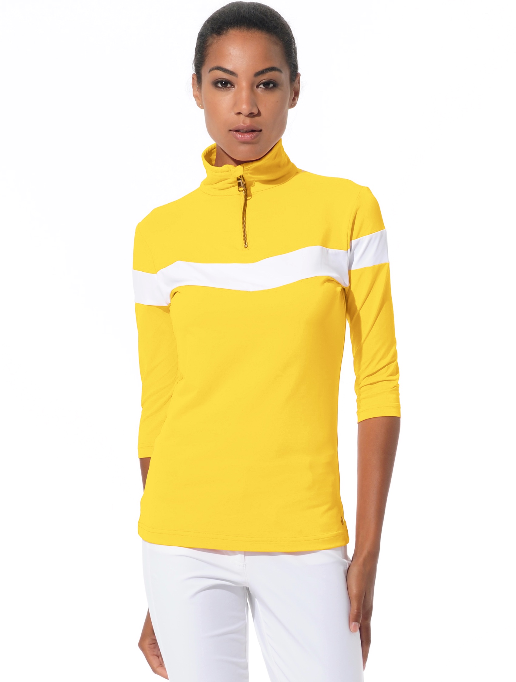 Meryl zip polo shirt sun 