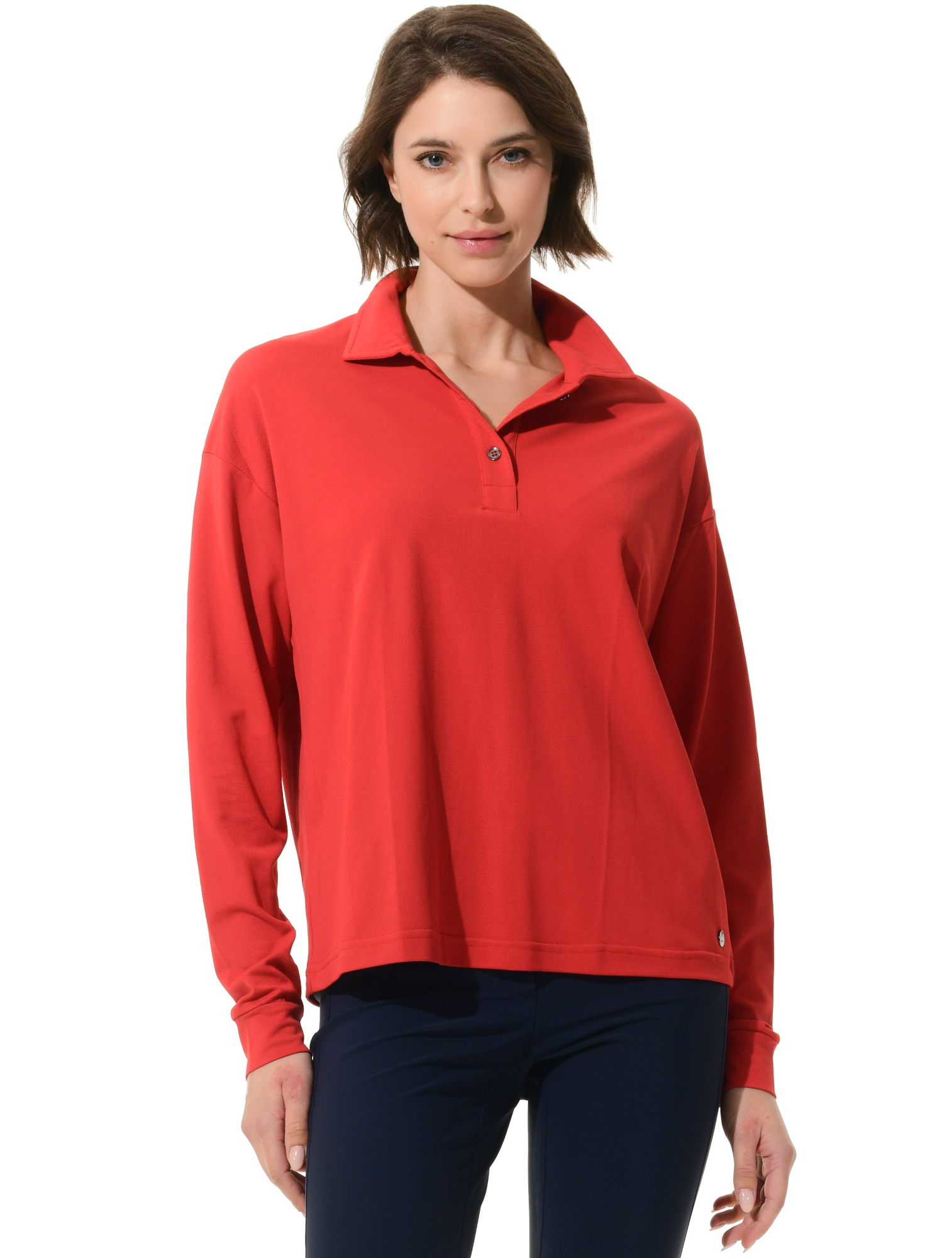 Piqué Golf Poloshirt red