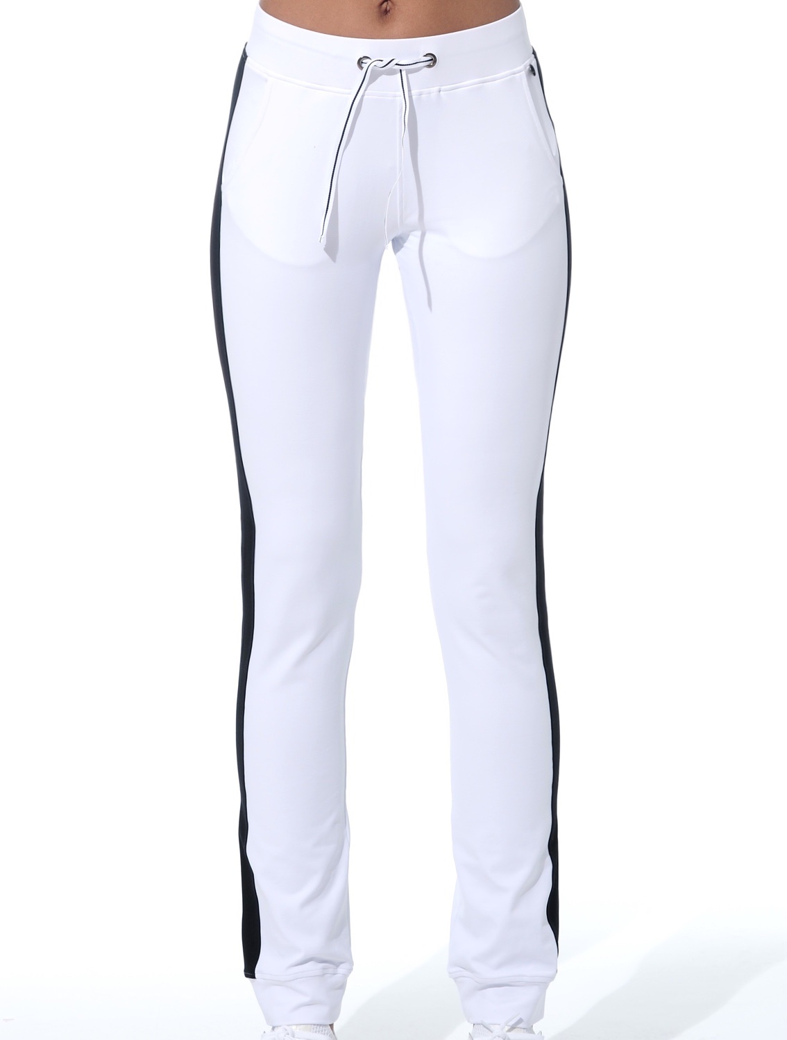 Meryl Track Pants white/black