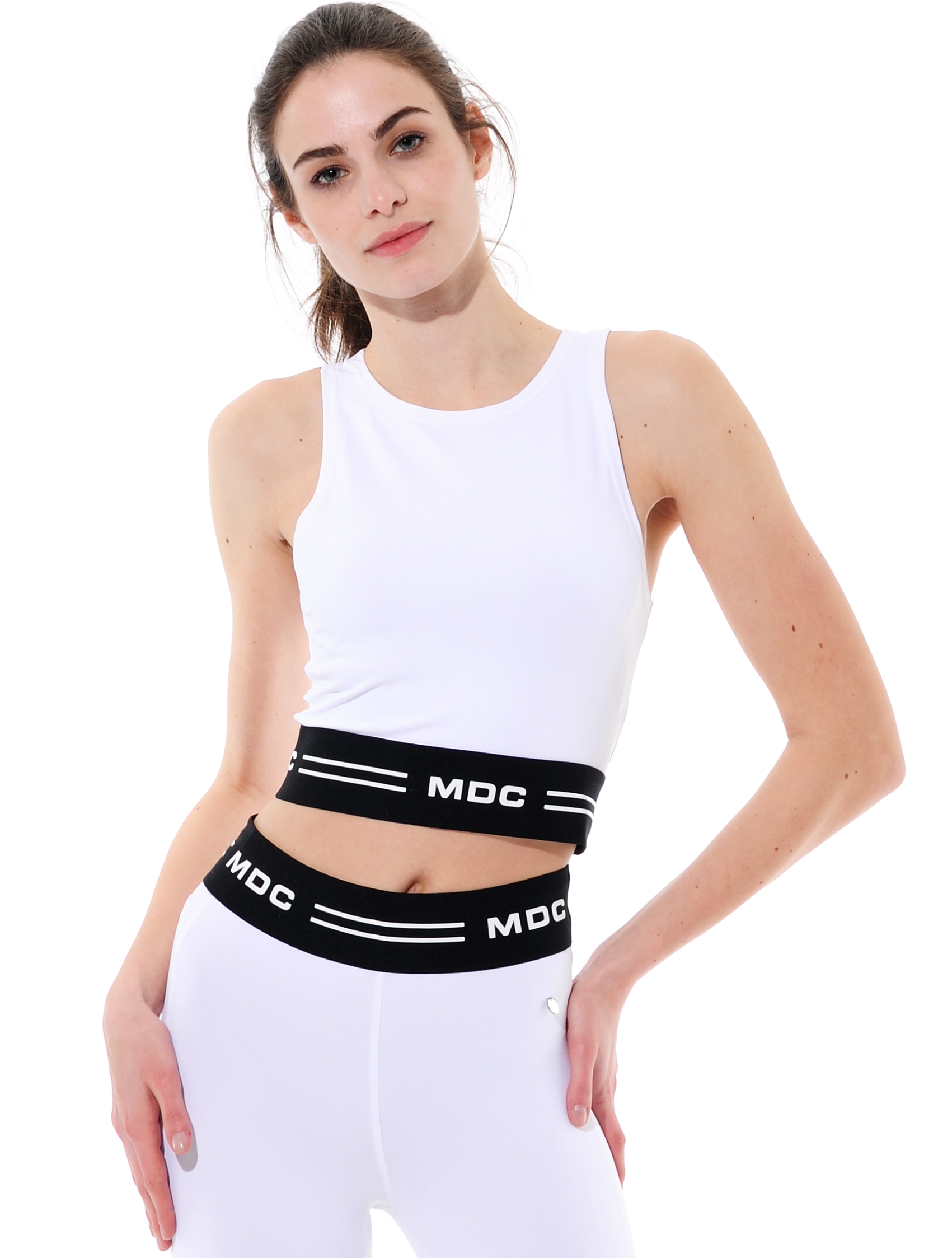 Meryl crop top white 