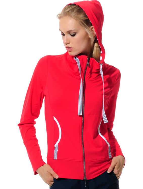 Meryl hoodie red 