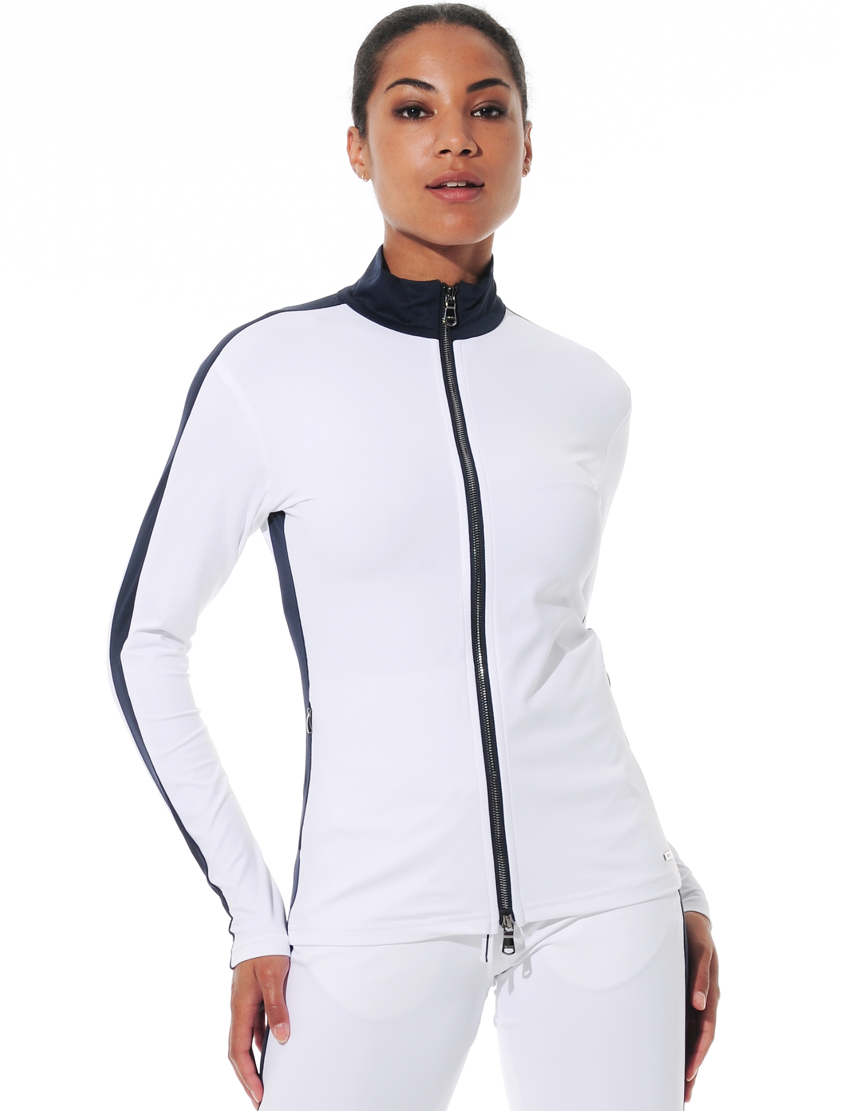 Meryl golf jacket white/navy 
