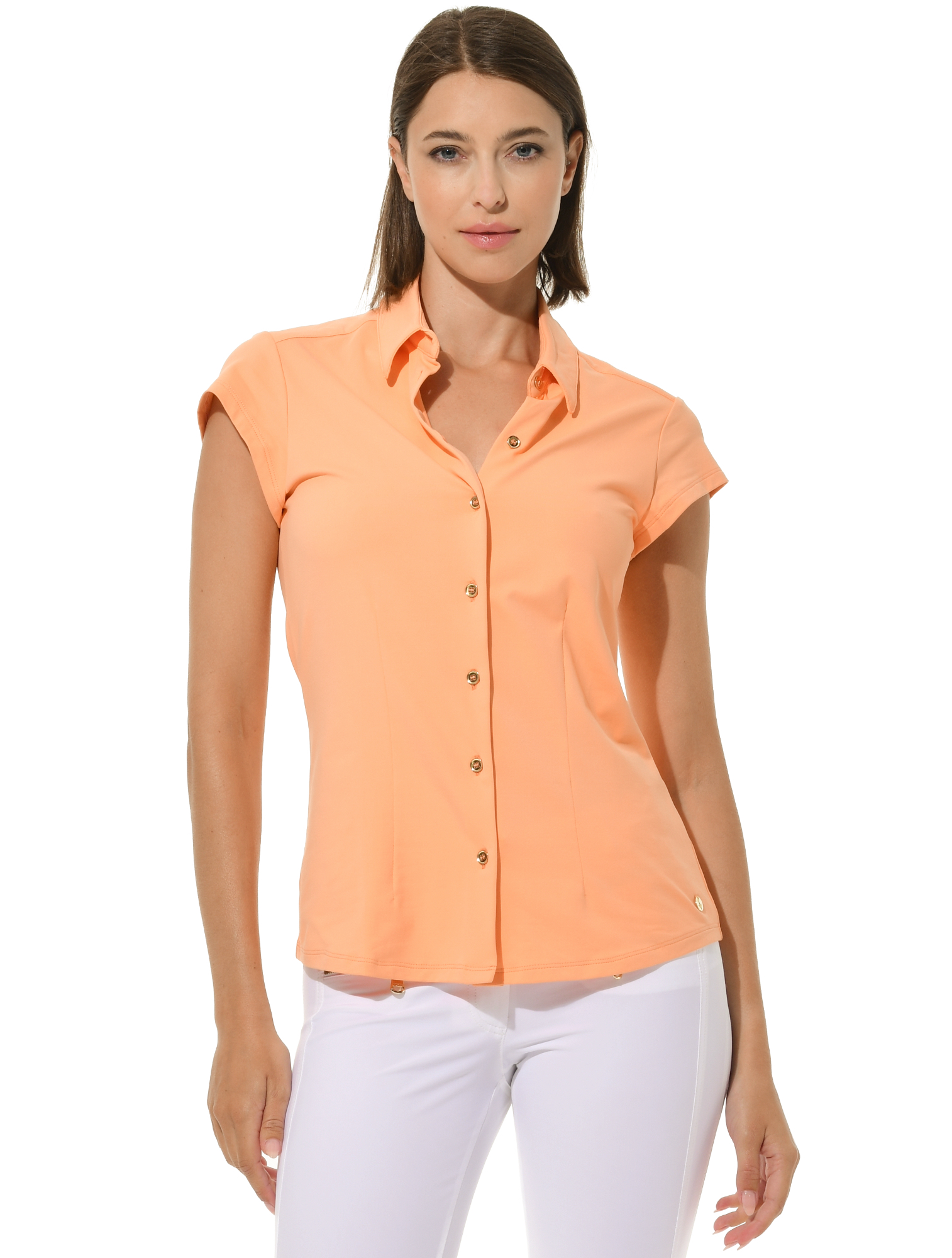 Jersey Golf Poloshirt salmon