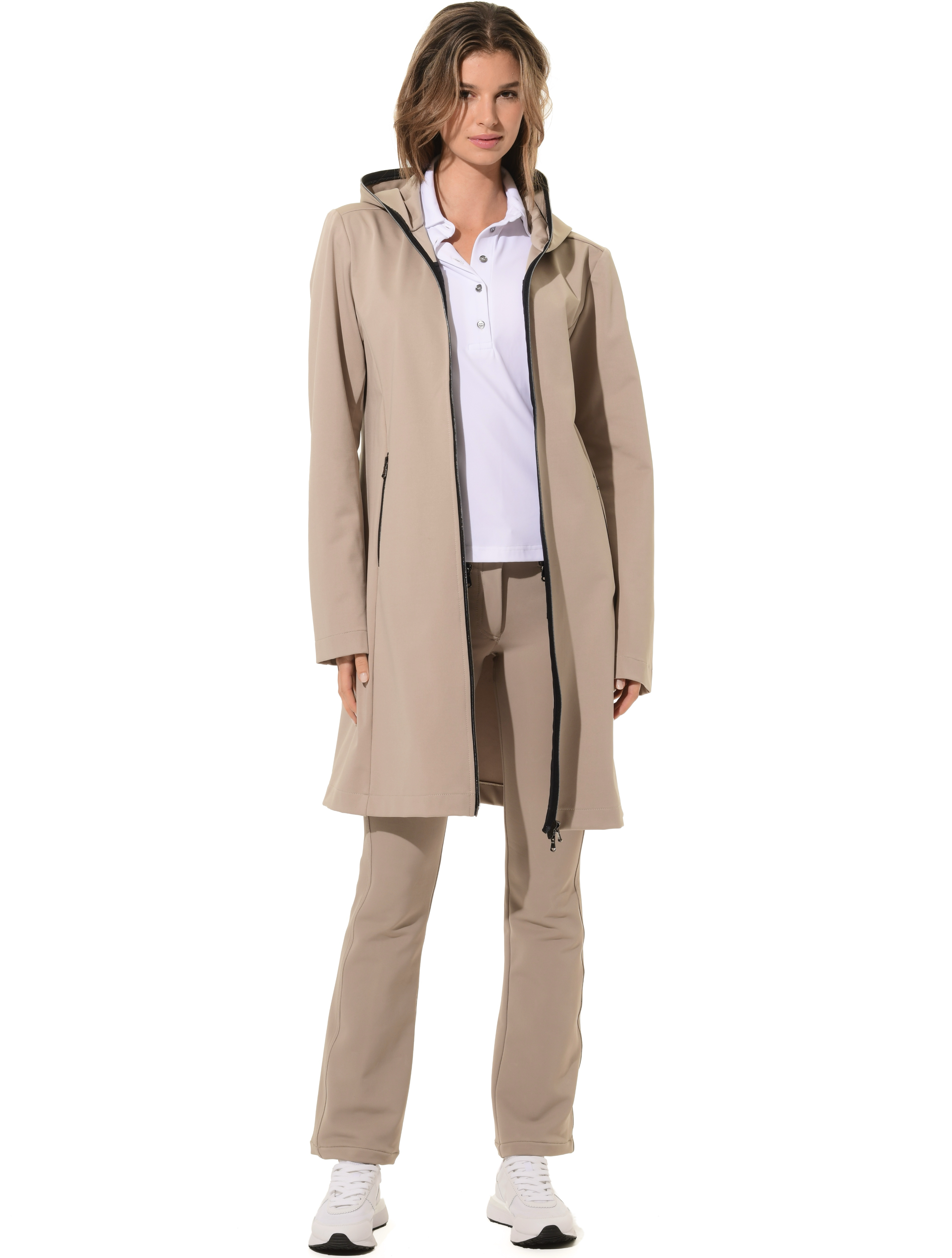 Premium 3-Layer Shell Parka taupe