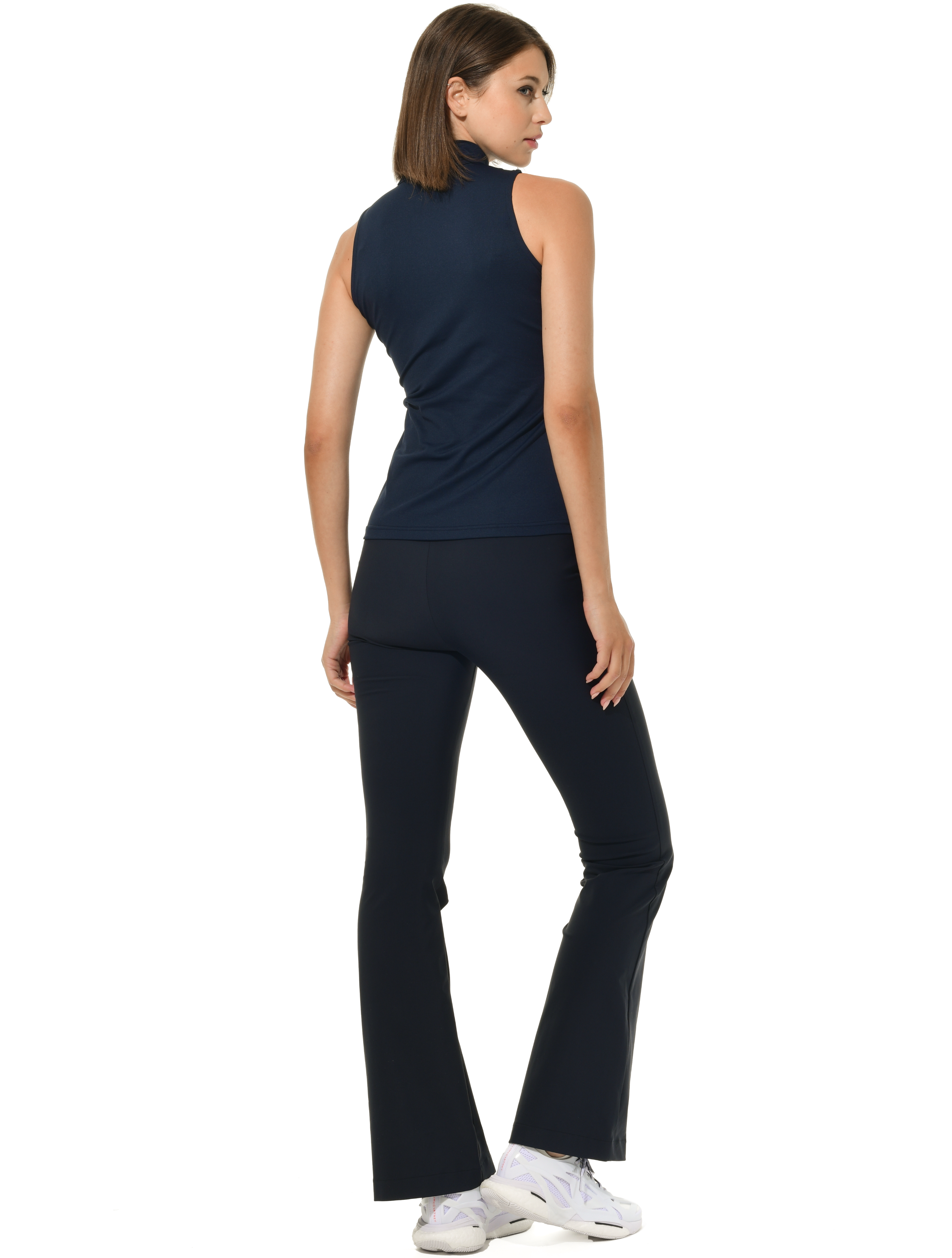 Jersey Zip Polo Shirt night blue