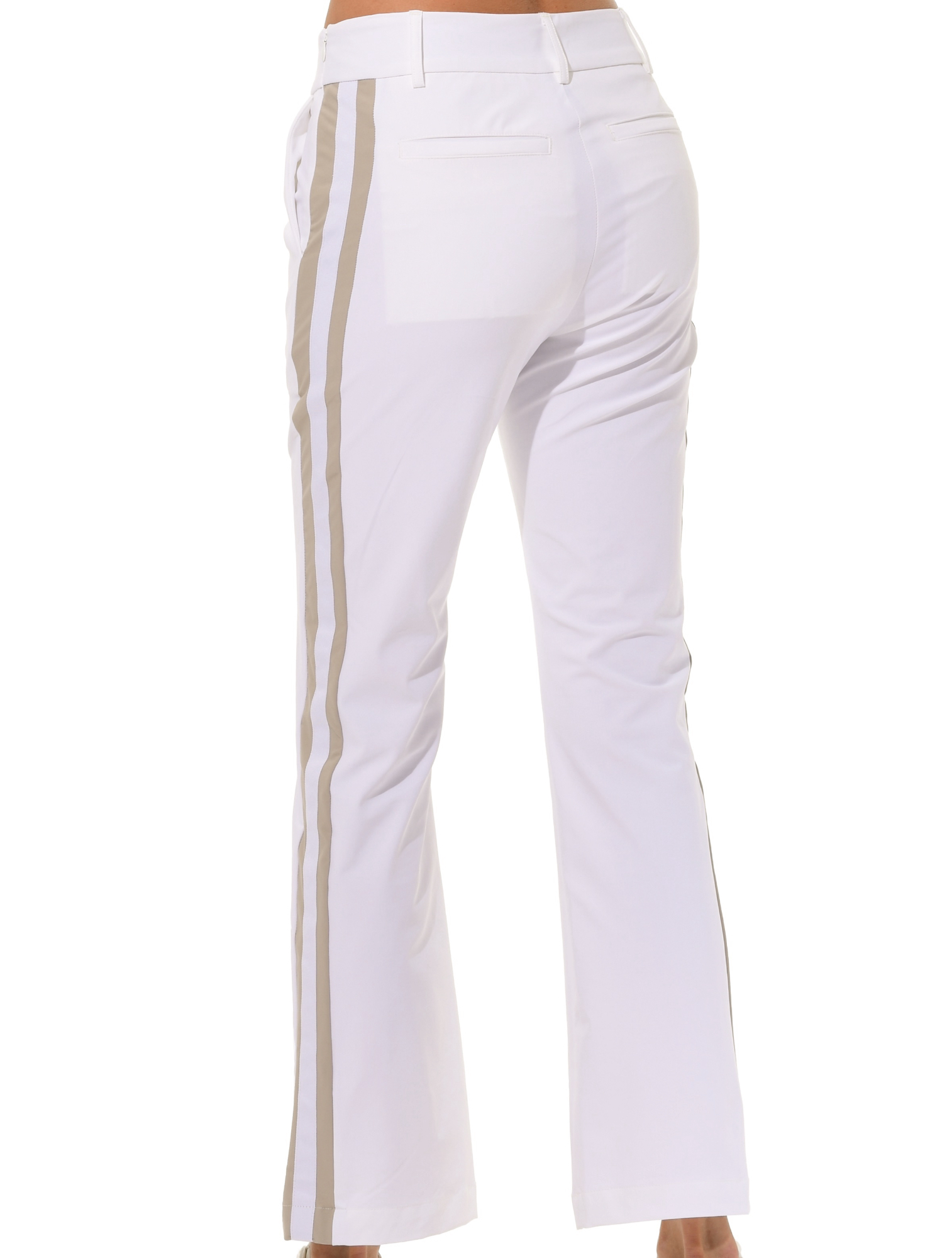 4way Stretch Golf Pants white/light taupe