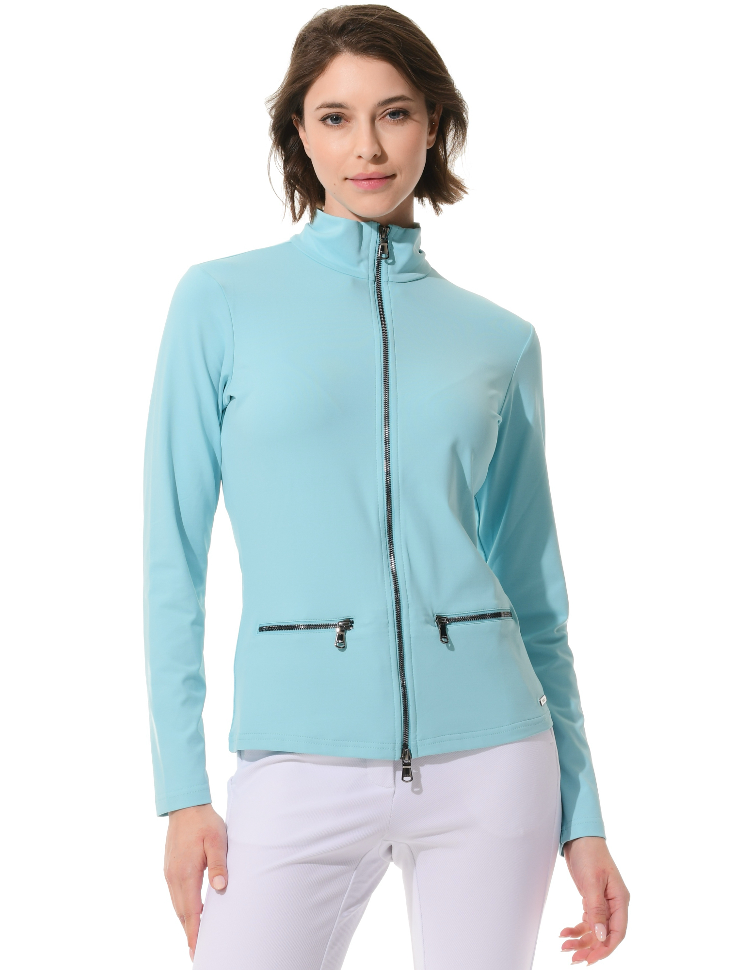 Jersey Full Zip Midlayer sea