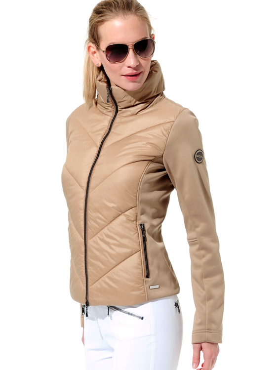 quilted jacket chestnut 