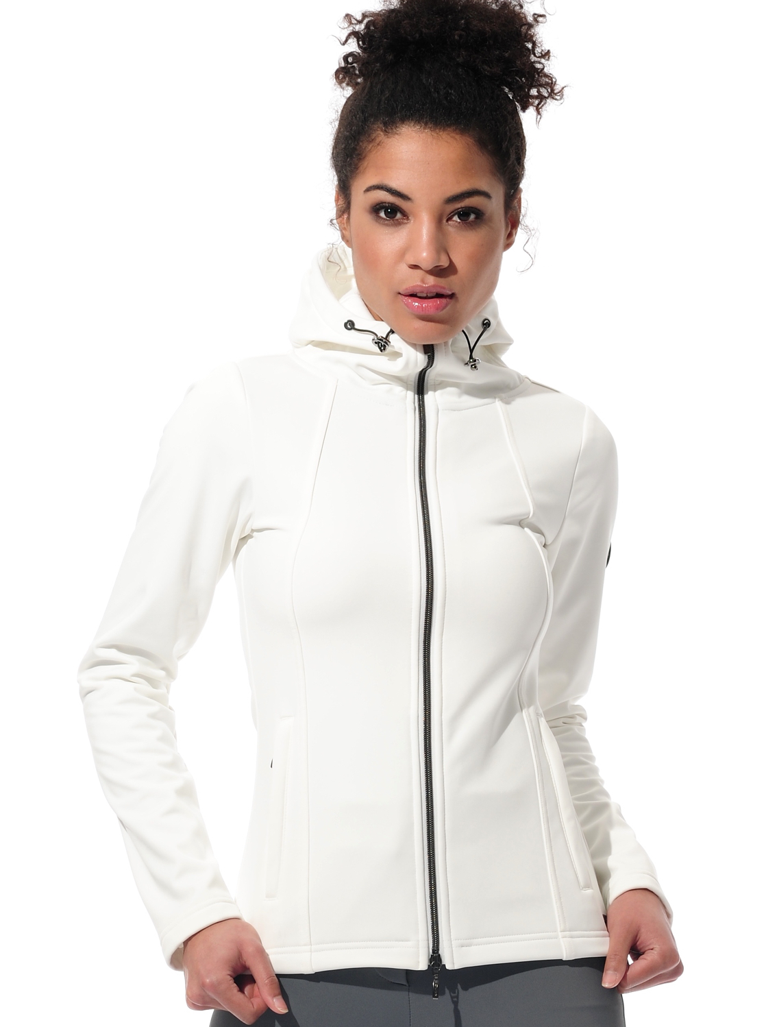 Power Stretch Hoodie creamy white